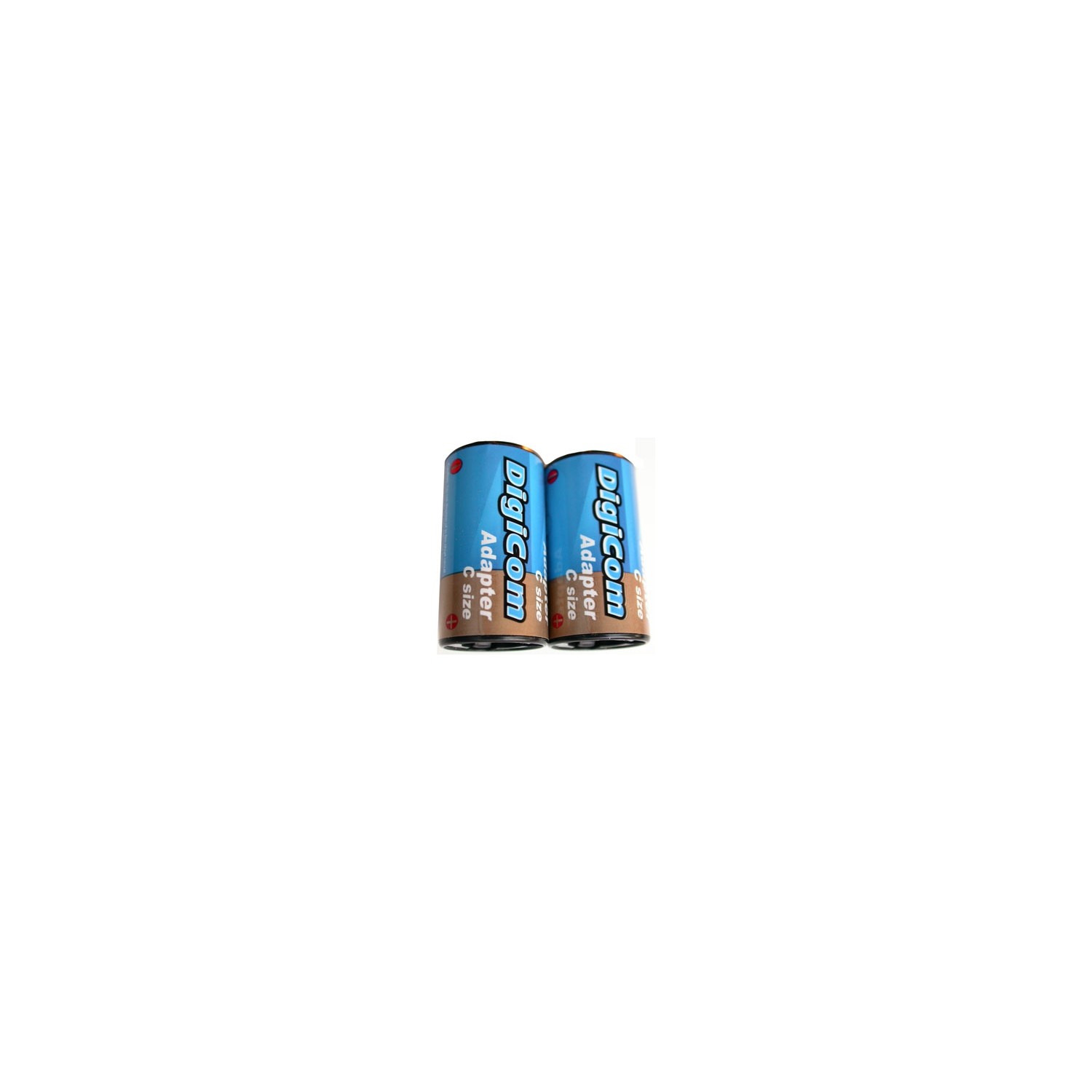 4-Pack C Size Battery Adapters for AA Batteries