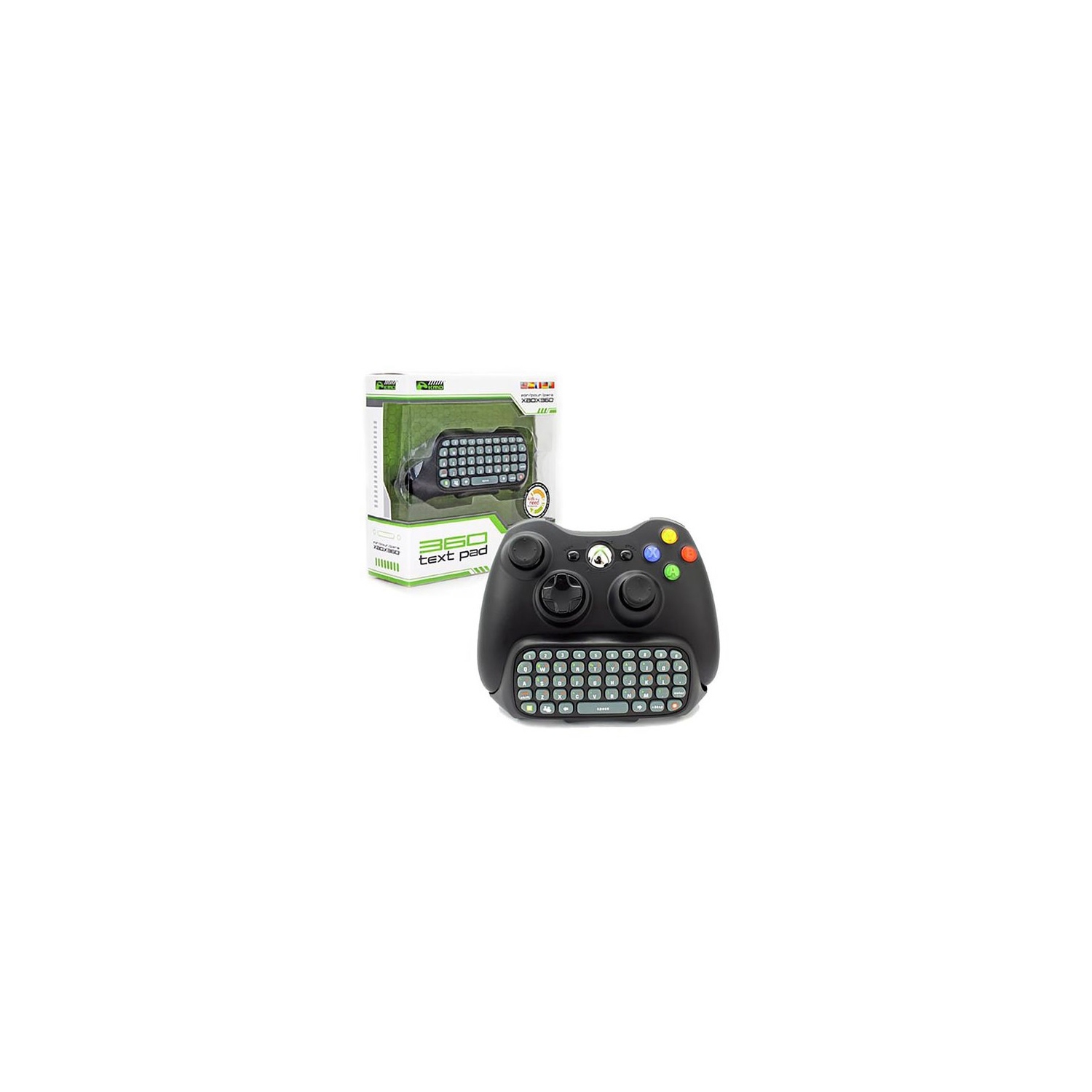 Xbox 360 Black Text Pad Adapter [KMD]