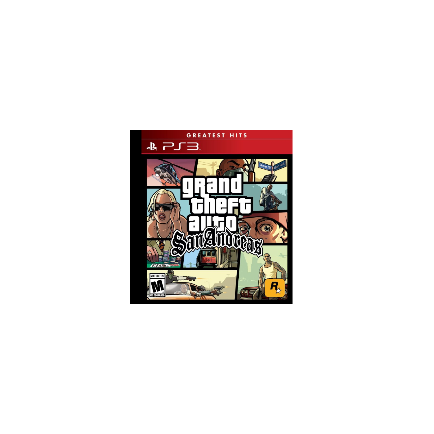 GTA Grand Theft Auto: San Andreas (PS3)