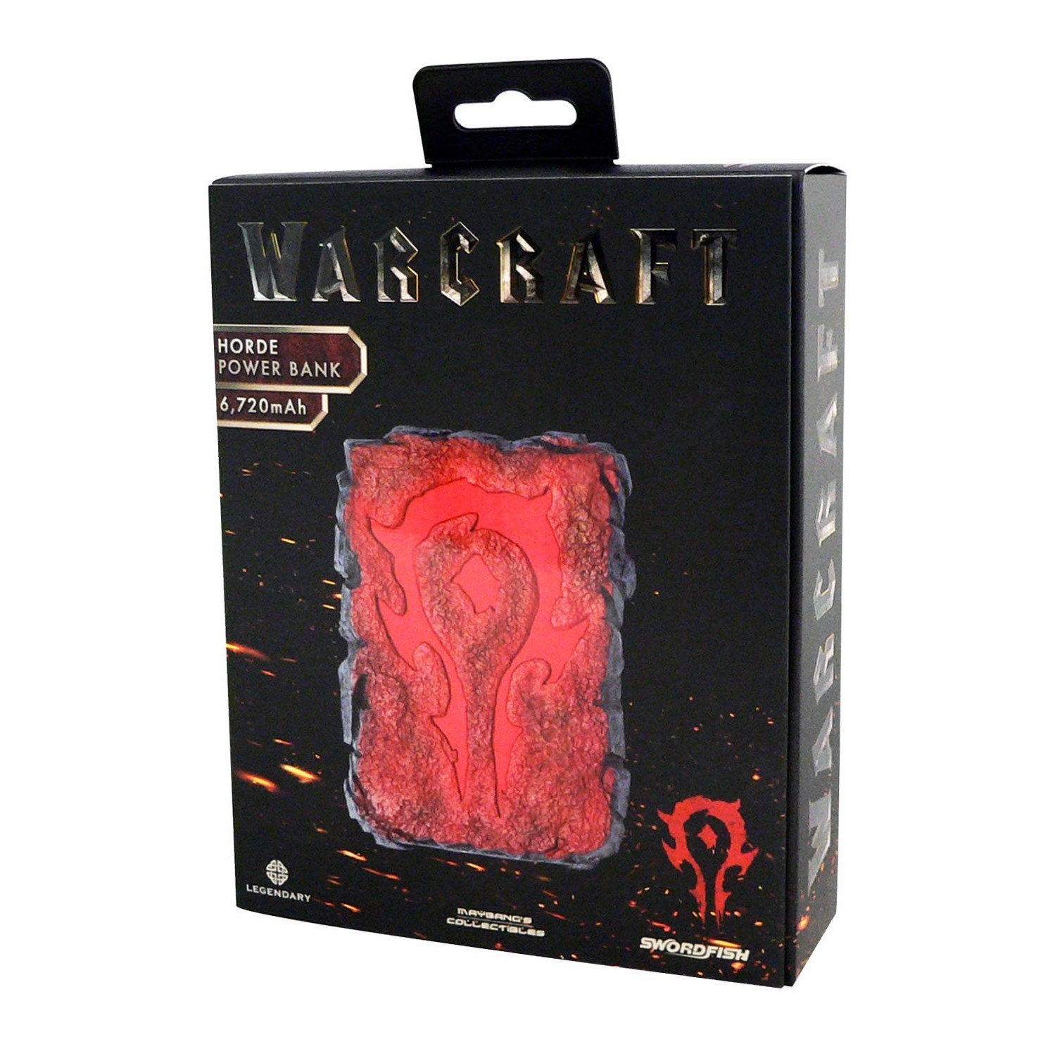 Swordfish Tech Warcraft, Horde Symbol, chargeur externe de 6720 mAh PB700SH