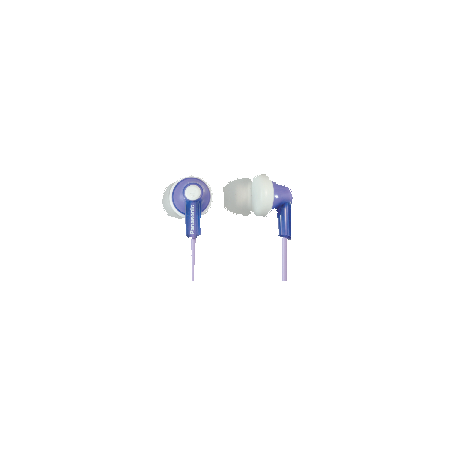 Panasonic RPHJE120 ErgoFit Noise Isolating Stereo Purple Earbuds