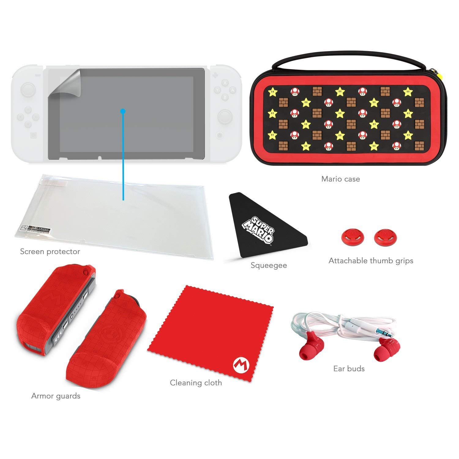 PDP Storage & Travel Cases - Nintendo Switch - Black