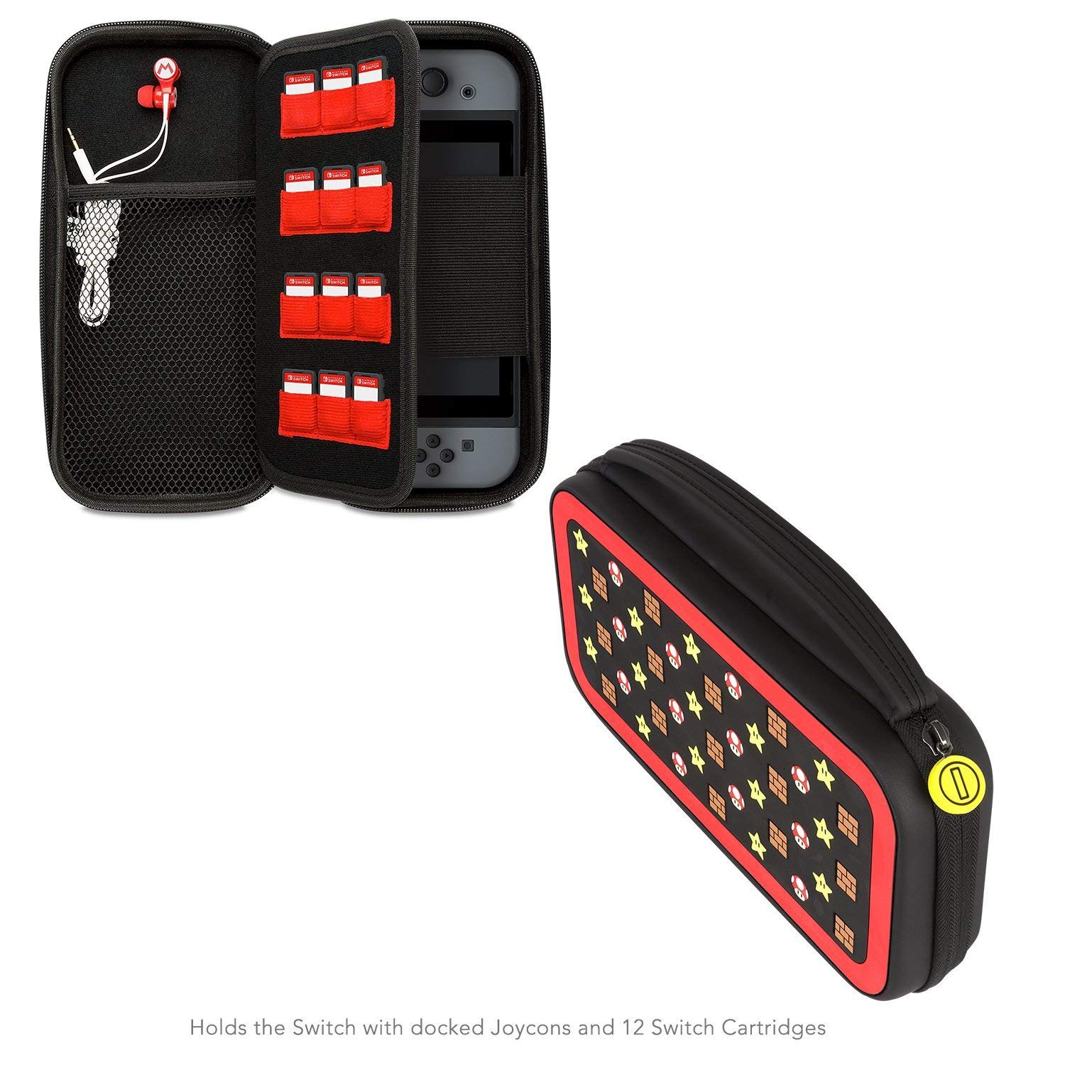 PDP Storage & Travel Cases - Nintendo Switch - Black