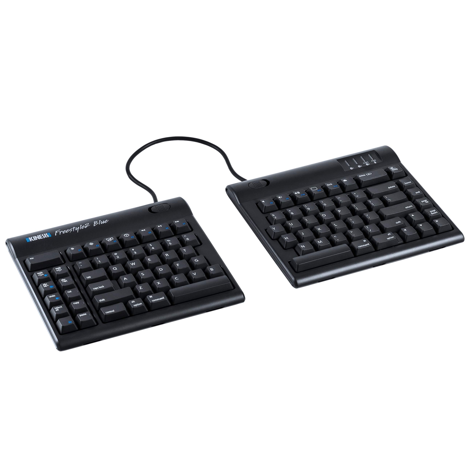 Kinesis Freestyle2 Bluetooth Keyboard - Blue -
