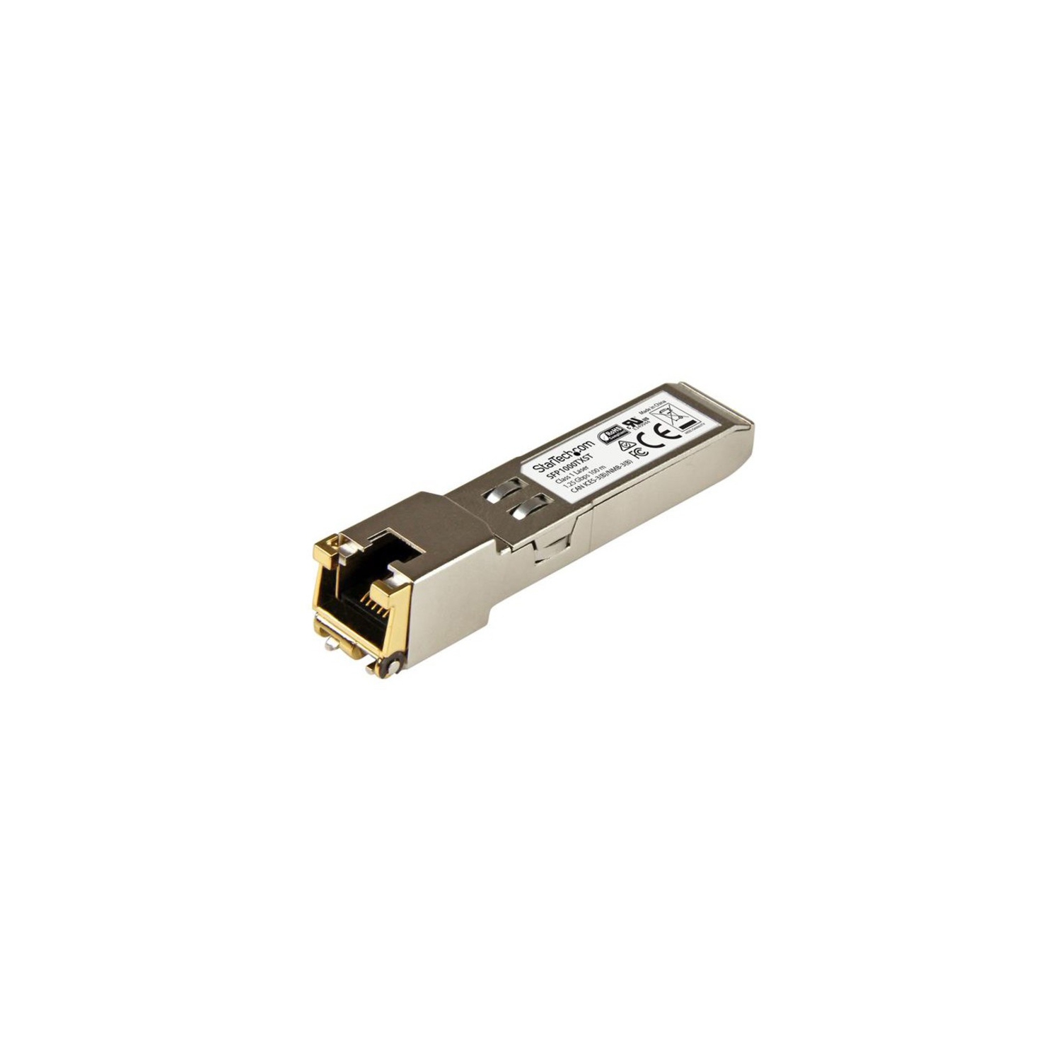 Startech MSA Compliant Gigabit Copper RJ45 SFP Transceiver Range Extender