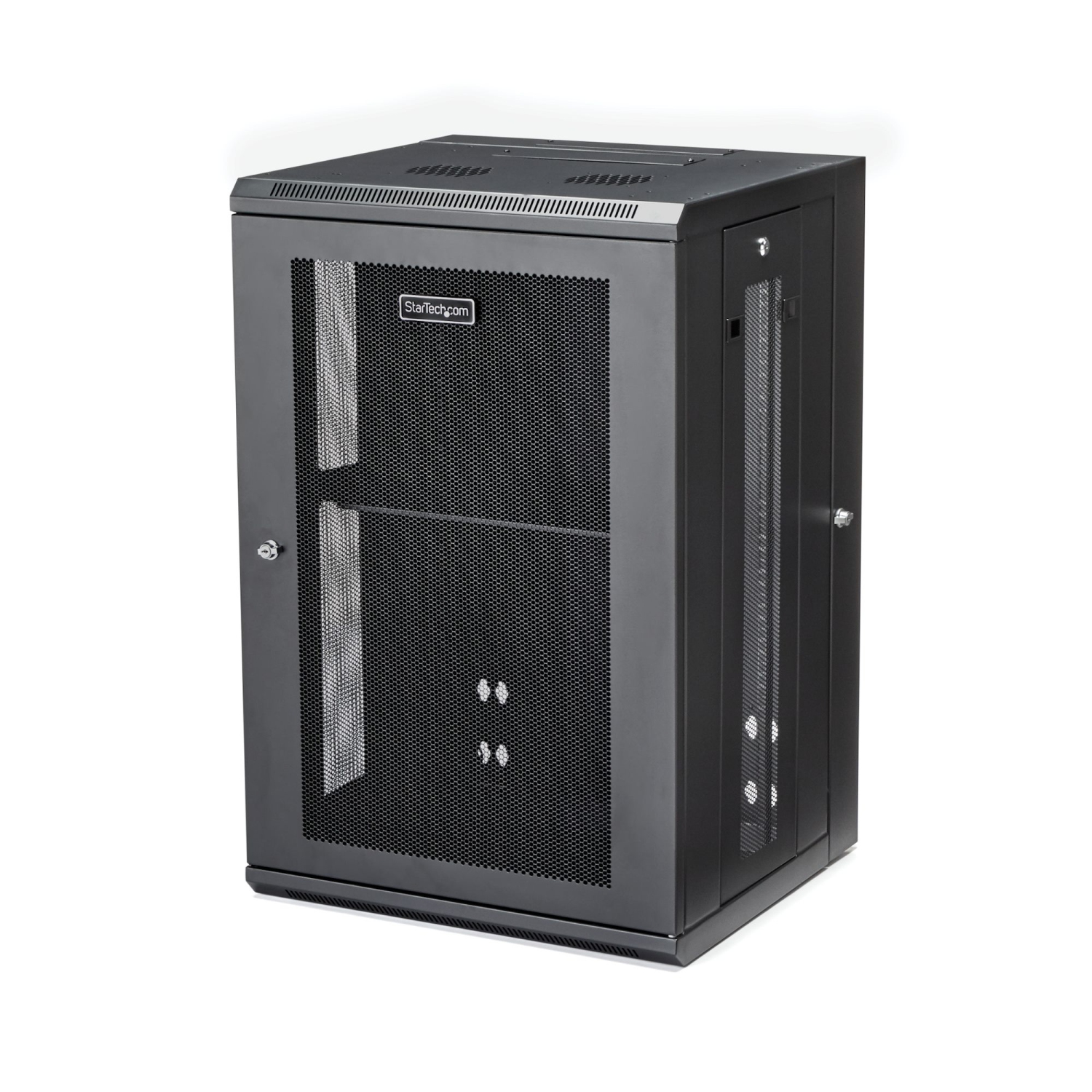 Startech 18U Wall-Mount 20in Deep Server Rack Cabinet with Hinge -
