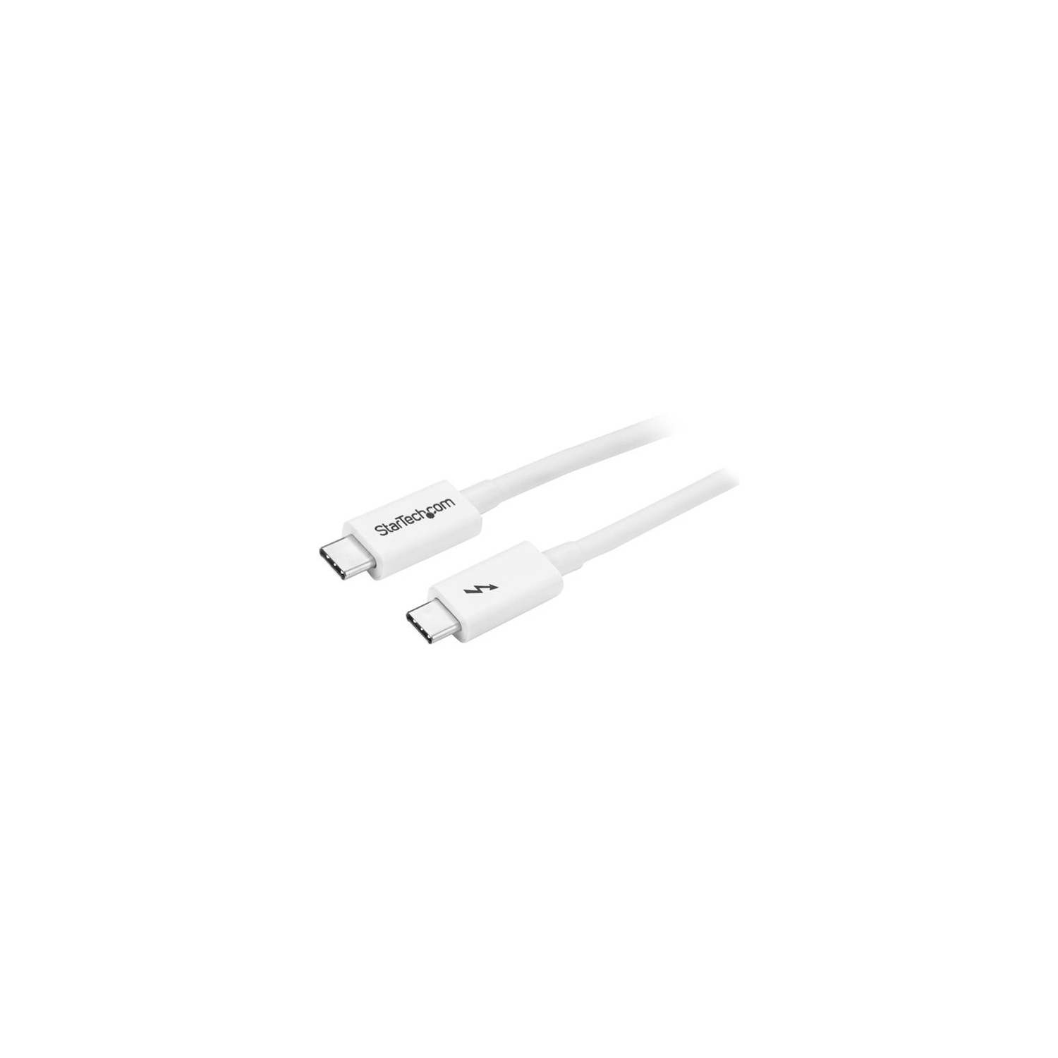 Startech 2m Thunderbolt USB-C/Thunderbolt USB-C Cable (TBLT3MM2MW)