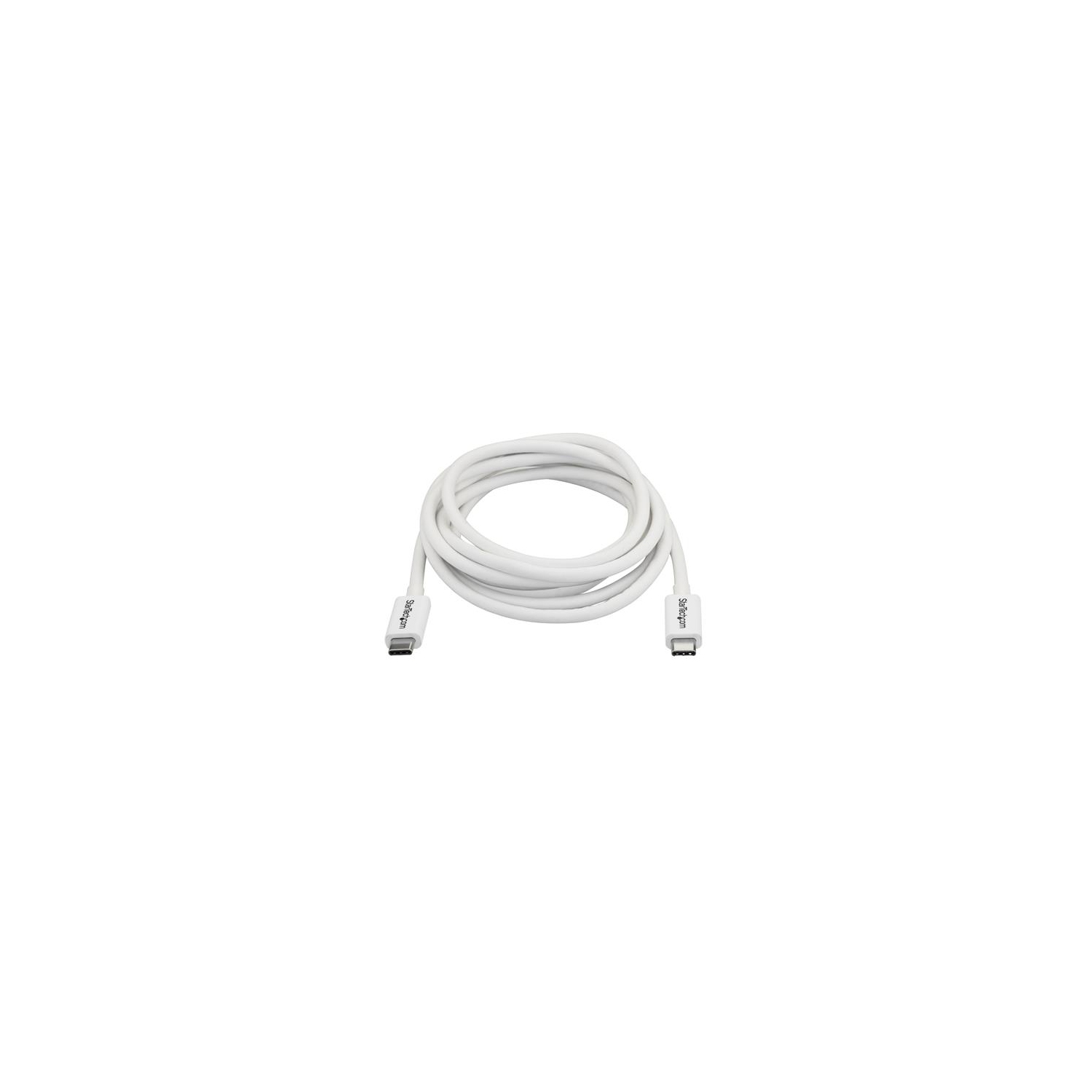 Startech 2m Thunderbolt USB-C/Thunderbolt USB-C Cable (TBLT3MM2MW)