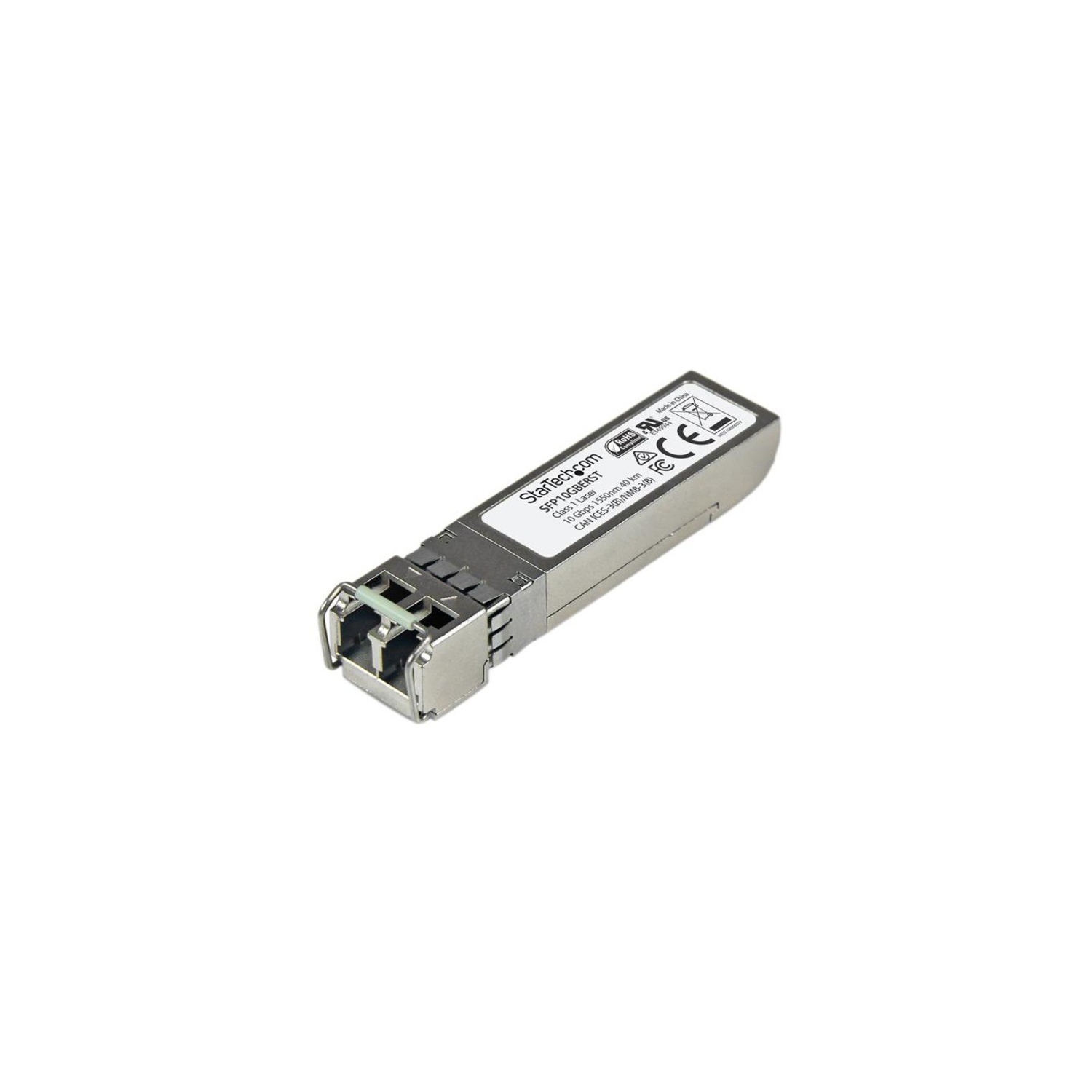 Module émetteur-récepteur SFP+ 10 Gigabit à fibre optique conforme MSA de StarTech