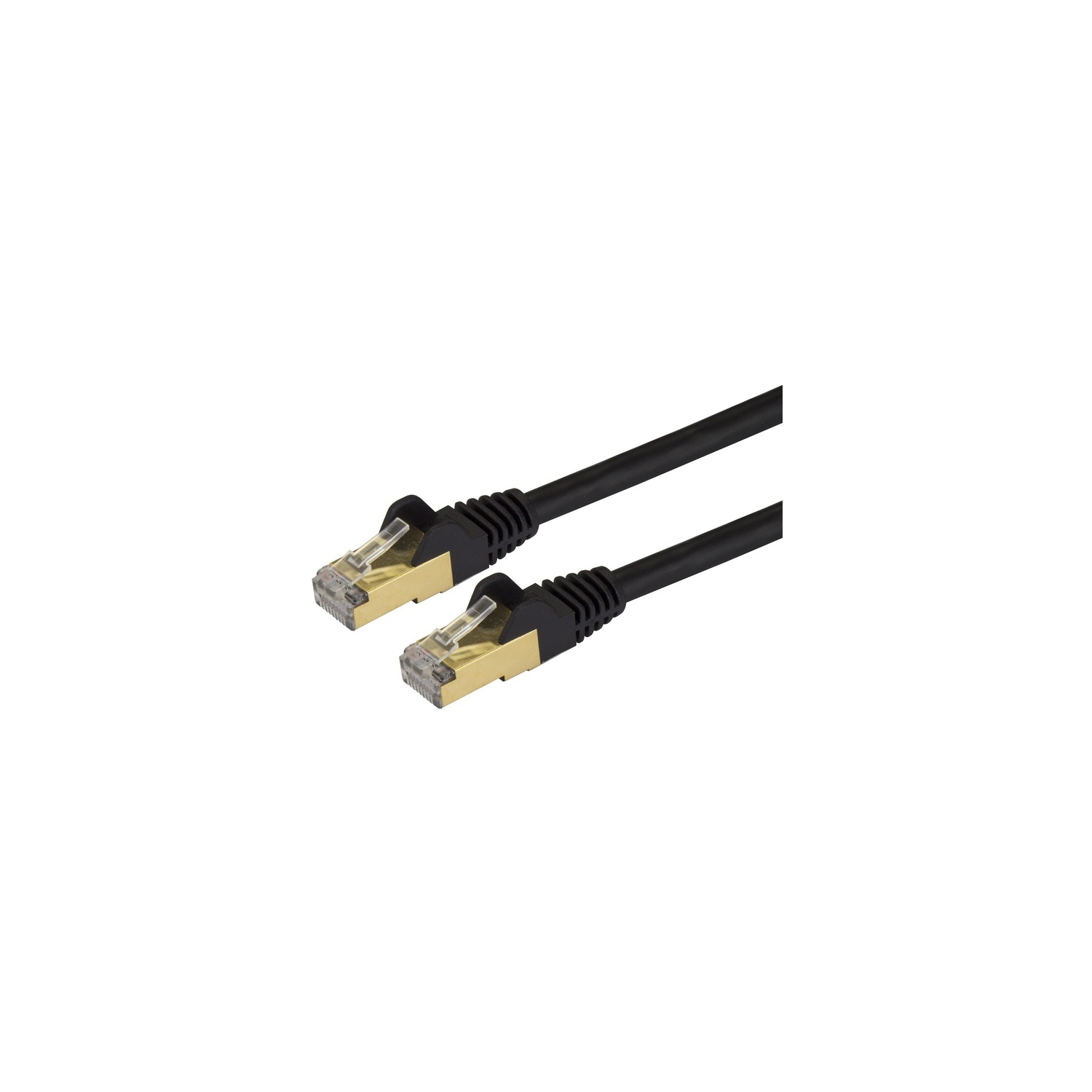 Câble de raccordement blindé 500 mhz Cat6a de 9 pi de StarTech - Noir -