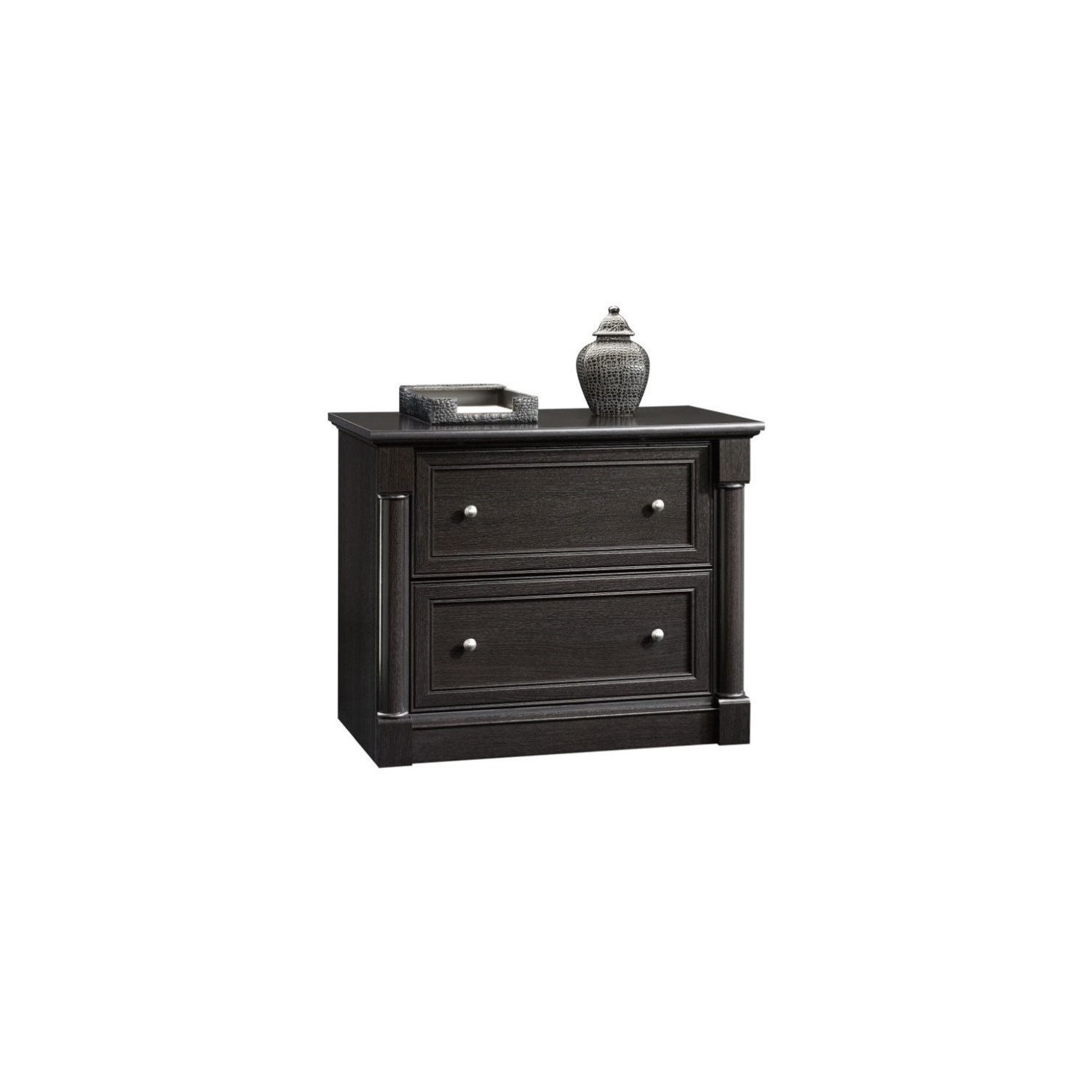 Sauder Palladia 2 Drawer File Cabinet in Wind Oak