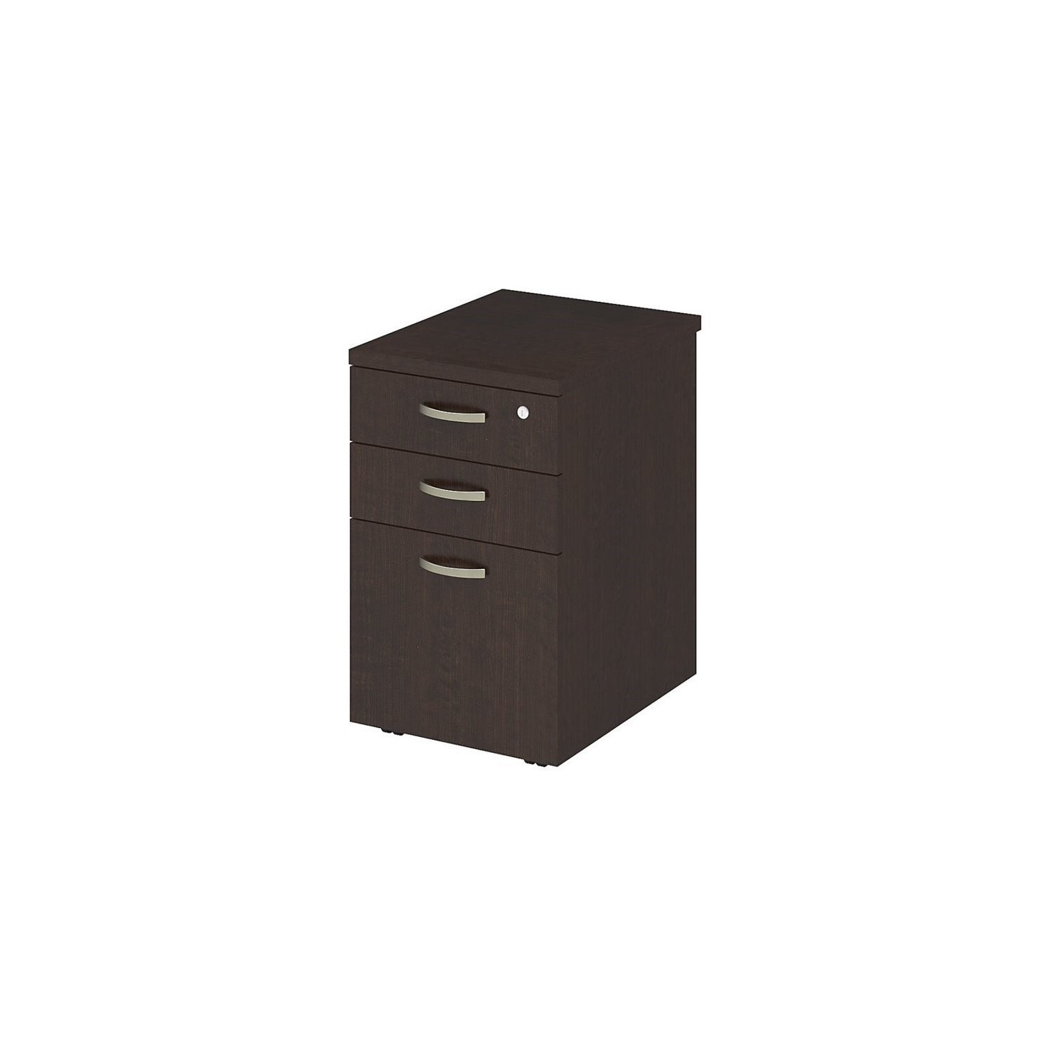 Bush Business Easy Office 3 Drawer Mobile Filing Cabinet