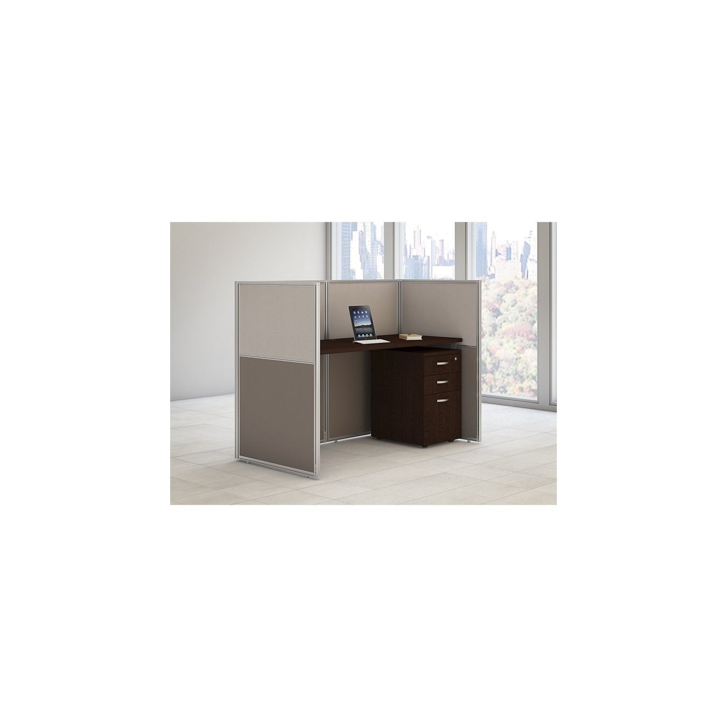 Bush Business Easy Office 3 Drawer Mobile Filing Cabinet