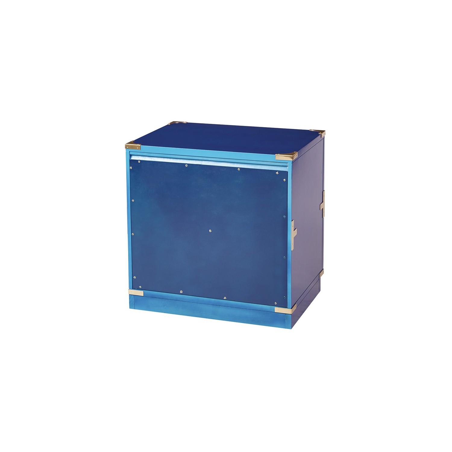 Office Star OSP Designs 2 Drawer Filing Cabinet in Lapis Blue