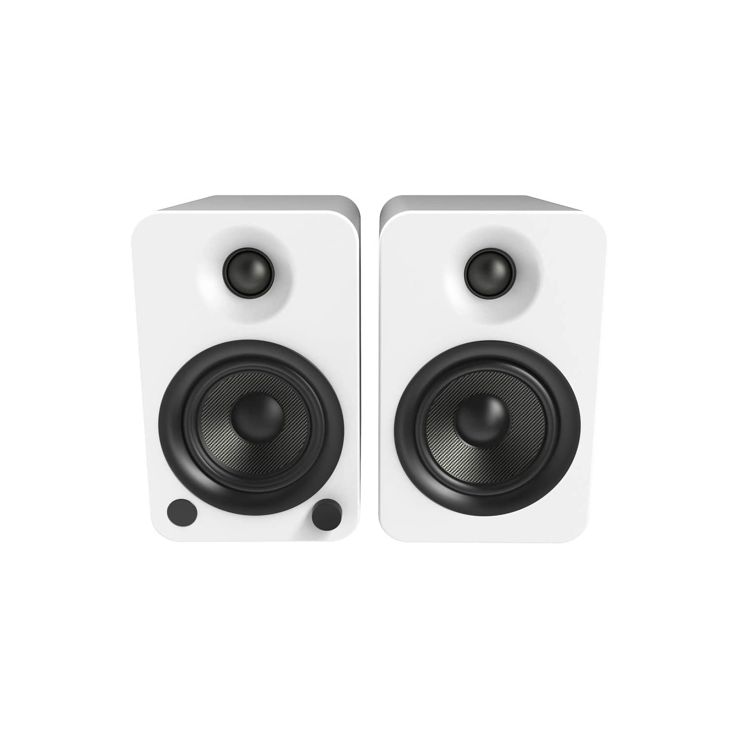 Kanto YU4 Powered Speakers with Bluetooth® and Phono Preamp, Matte White