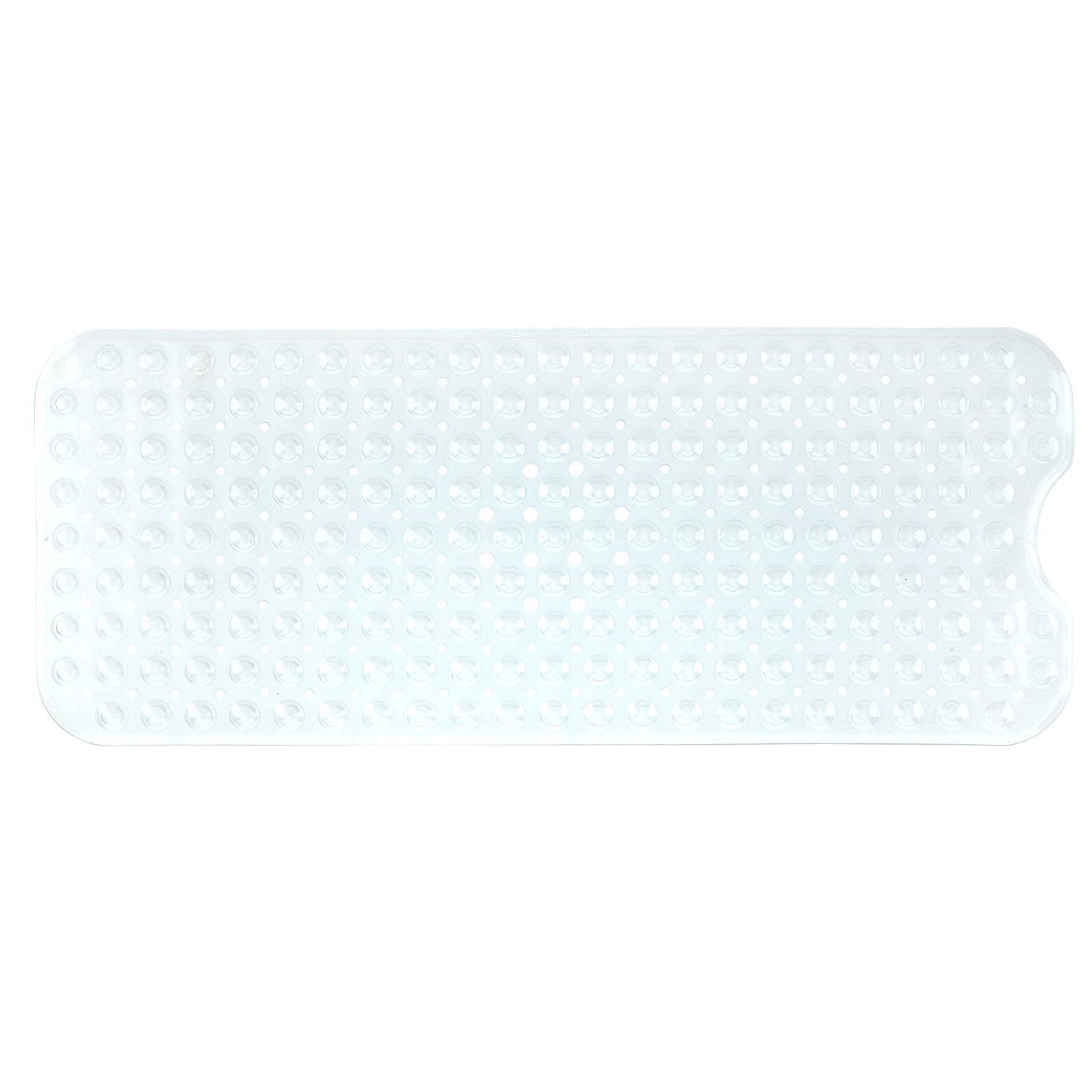 Dr. Health Anti-Bacterial Anti-Slip-Resistant Bath Room Shower Bathtub Bath Mat, 16" W x 39" L, Extra Long