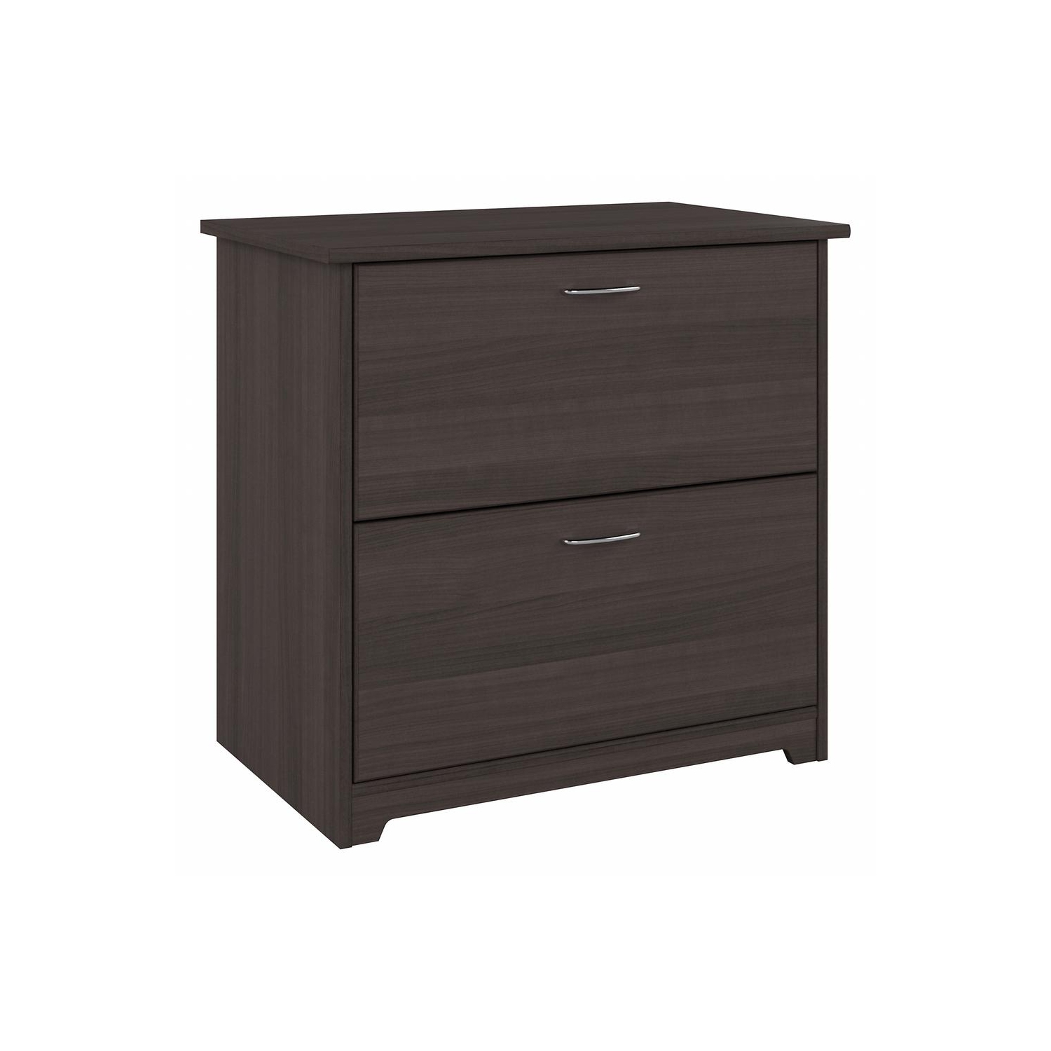 Cabot 2 Drawer Lateral File Cabinet in Heather Gray - Engineered Wood