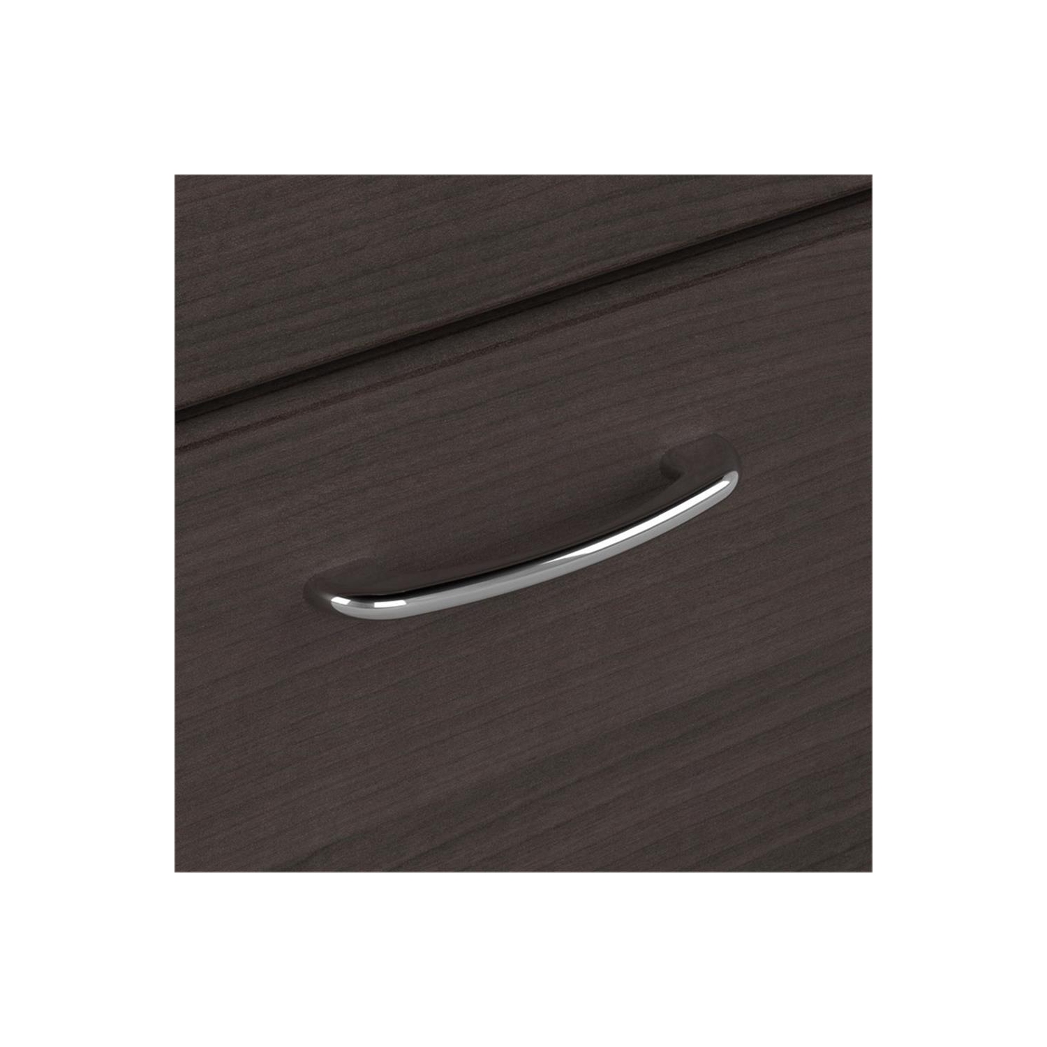 Cabot 2 Drawer Lateral File Cabinet in Heather Gray - Engineered Wood