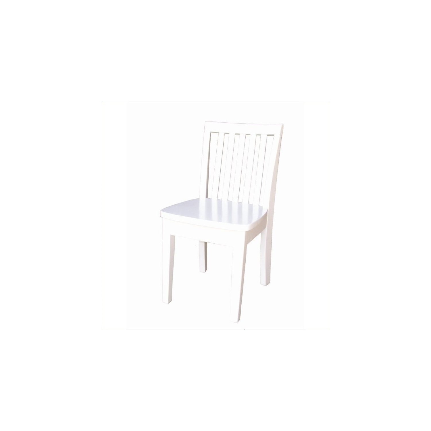 International Concepts Mission Kids Chair in Linen White