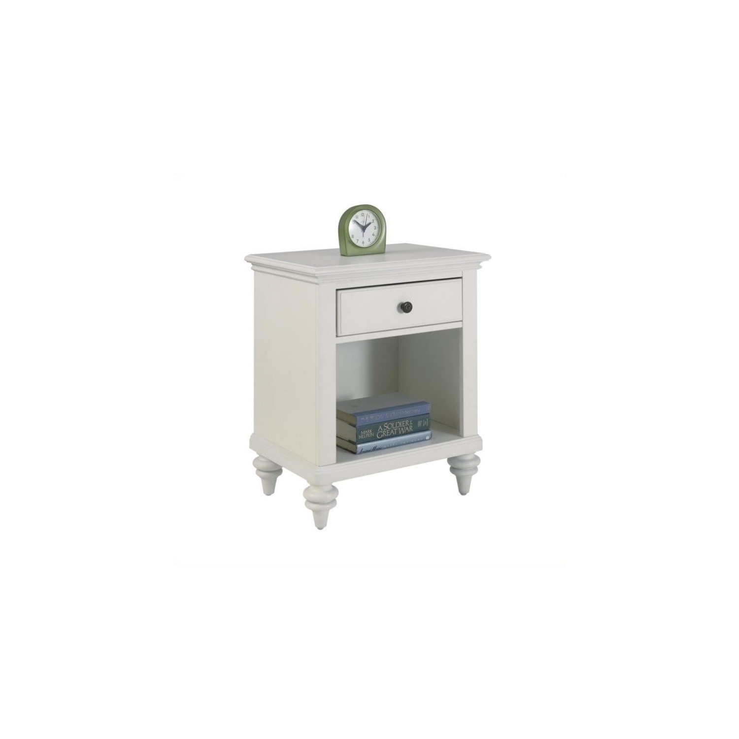 Homestyles Bermuda Off White Nightstand