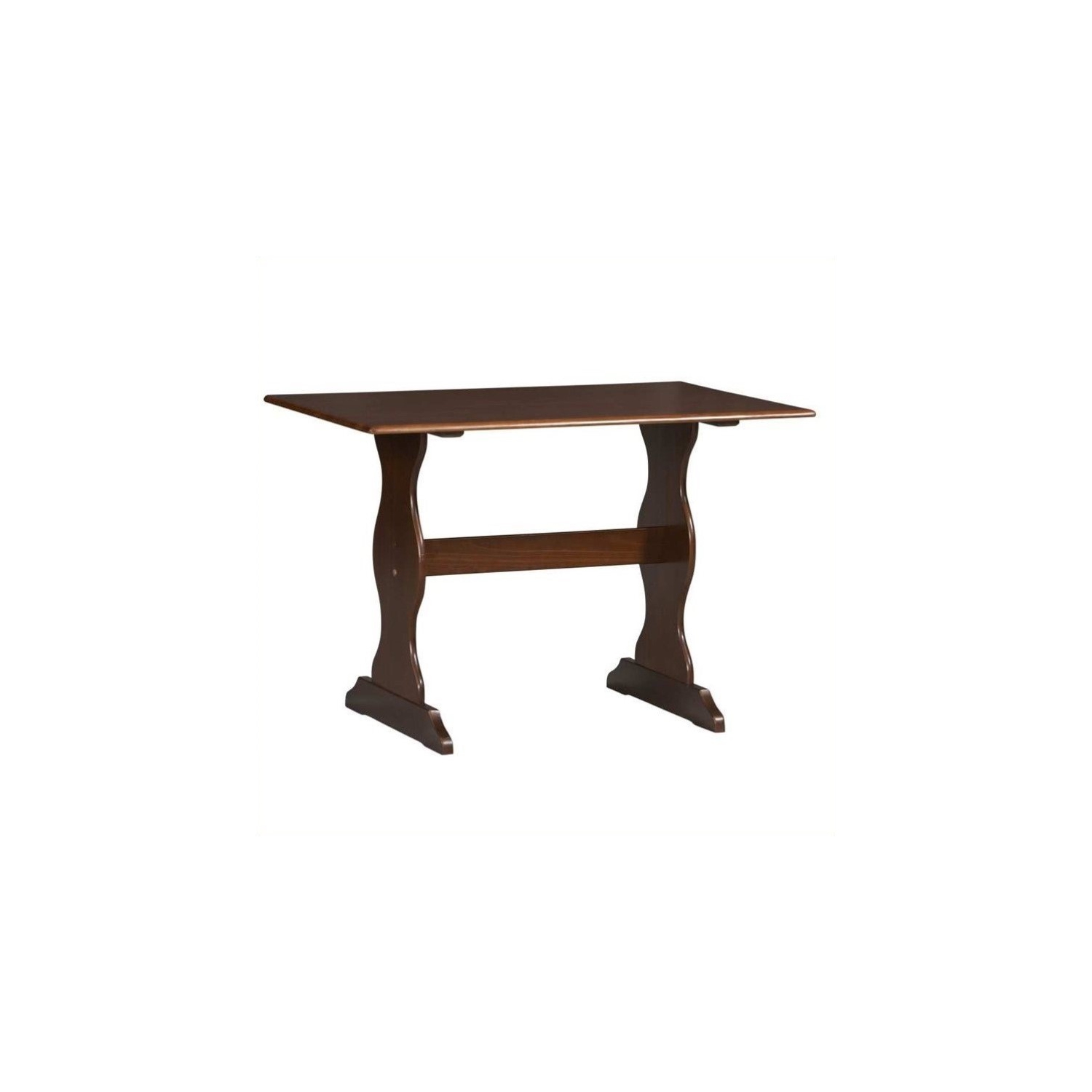 Table de salle à manger Linon Chelsea Nook, noyer