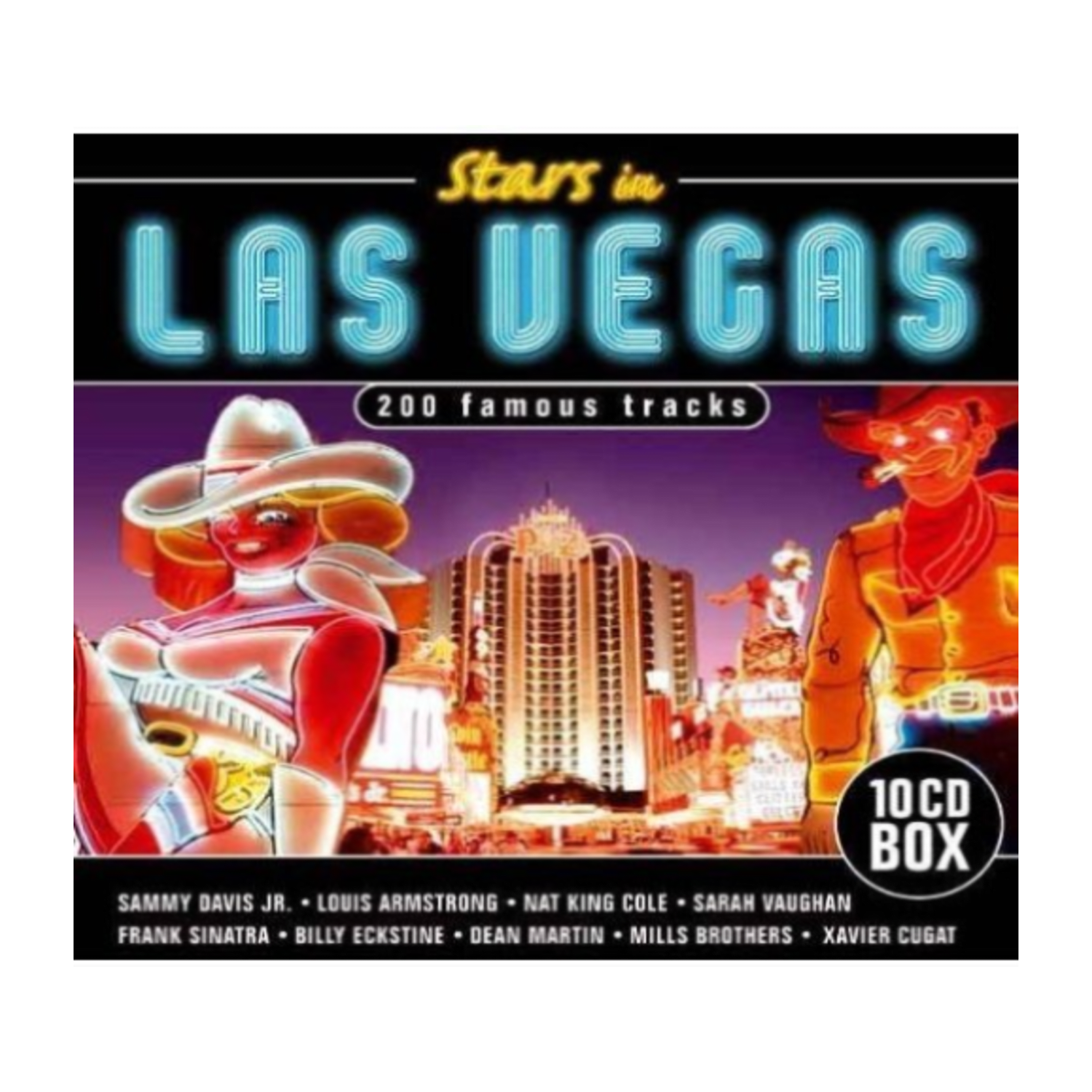 STARS IN LAS VEGAS - 10CD - VARIOUS ARTISTS CD
