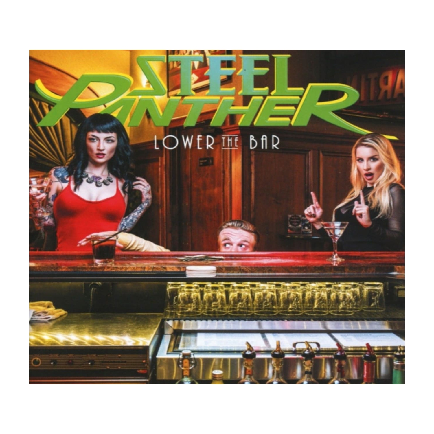 LOWER THE BAR - STEEL PANTHER [CD]
