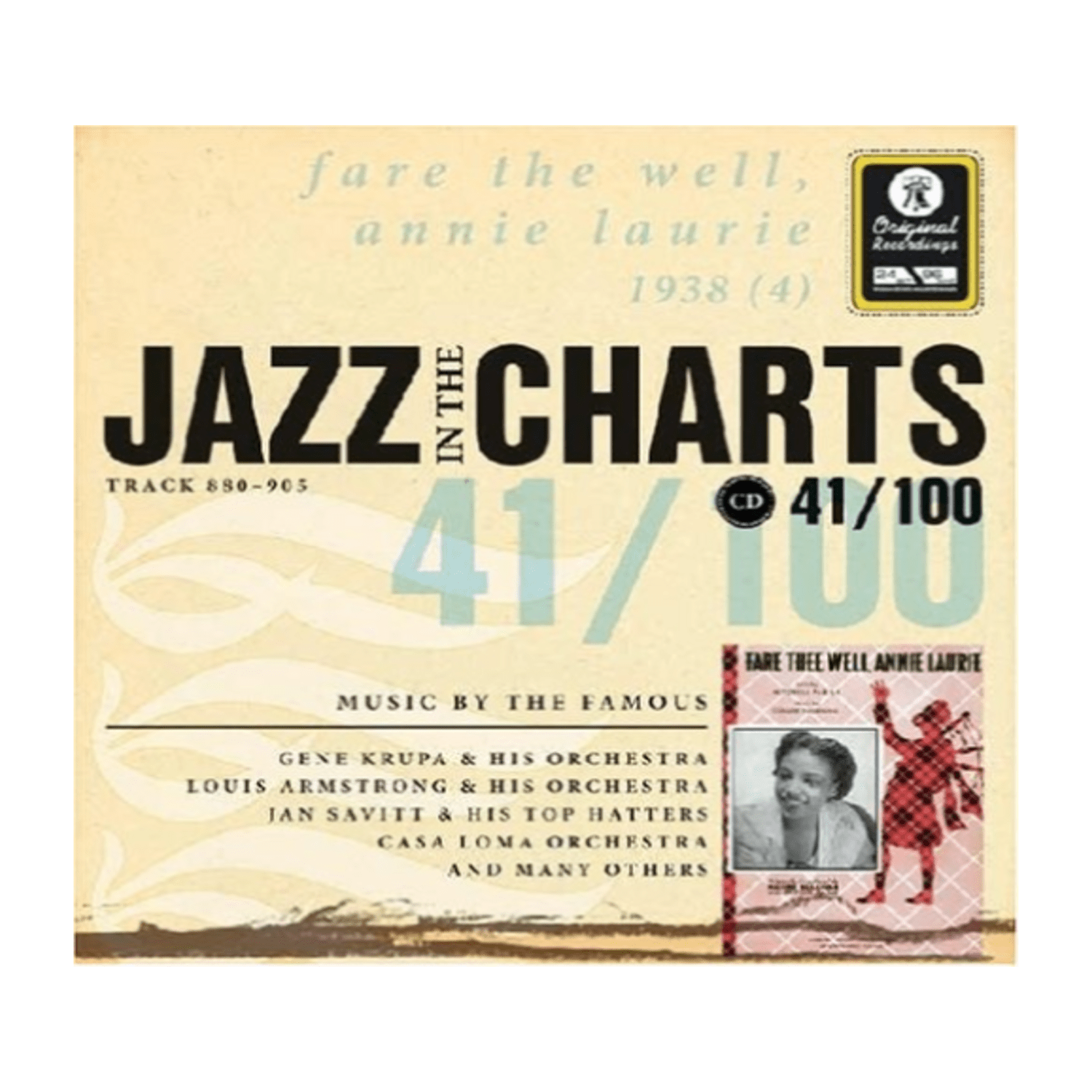 41/100 GENE KRUPA-JAN SAVITT - JAZZ IN THE CHARTS [CD]
