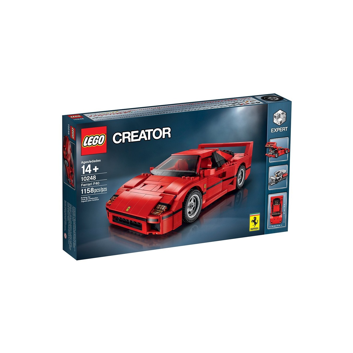 LEGO Creator Expert Ferrari F40 Kit - 1158 Piece(10248)