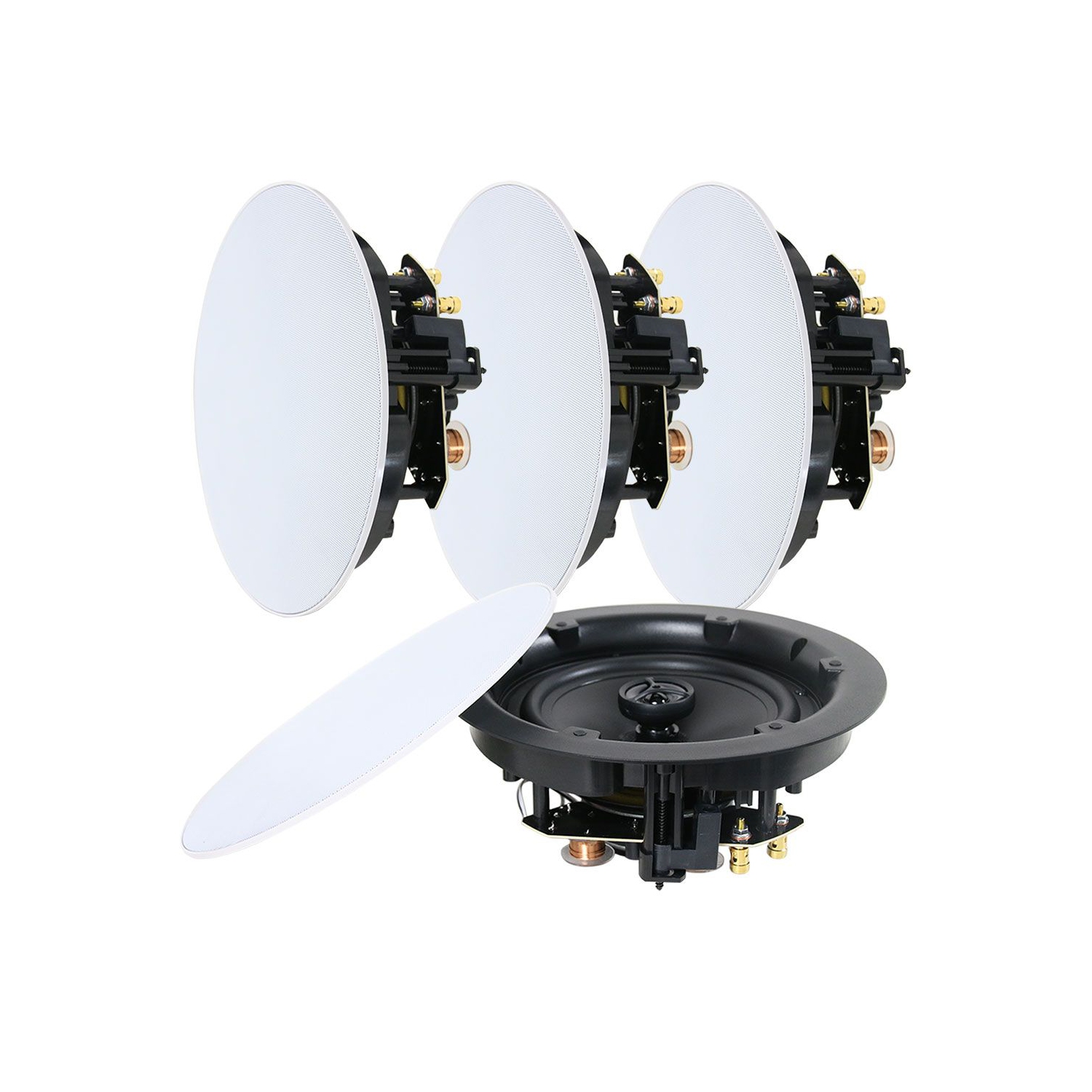 Boost Audio NV602F Near-Vanishing Premium 6.5" In-Ceiling Speakers