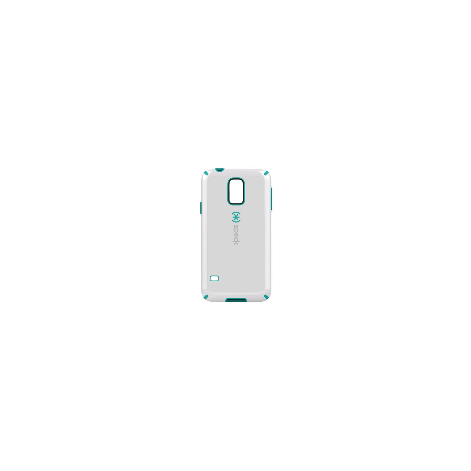 Speck CandyShell Case for Samsung Galaxy S5 (Nickel White/Teal)