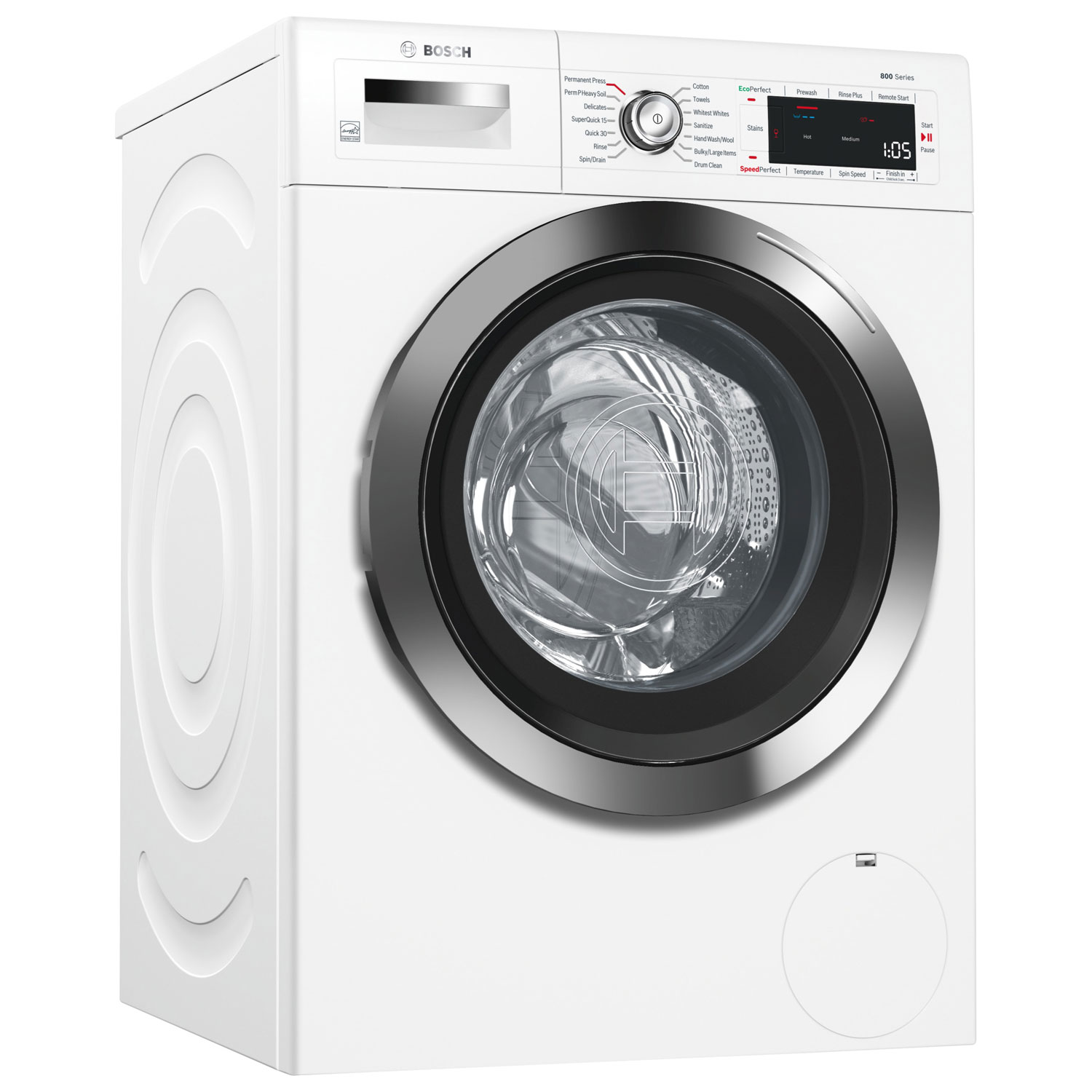 Bosch 800 2.2 Cu. Ft. High Efficiency Front Load Washer