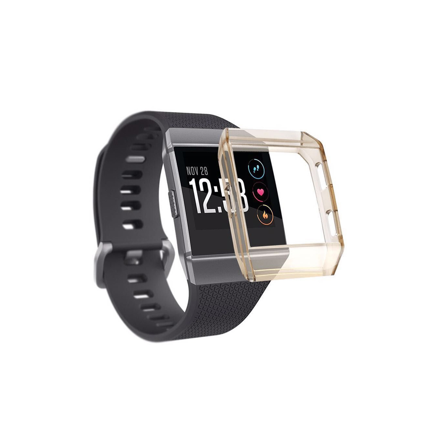 StrapsCo Protective Case for Fitbit Ionic in Tan