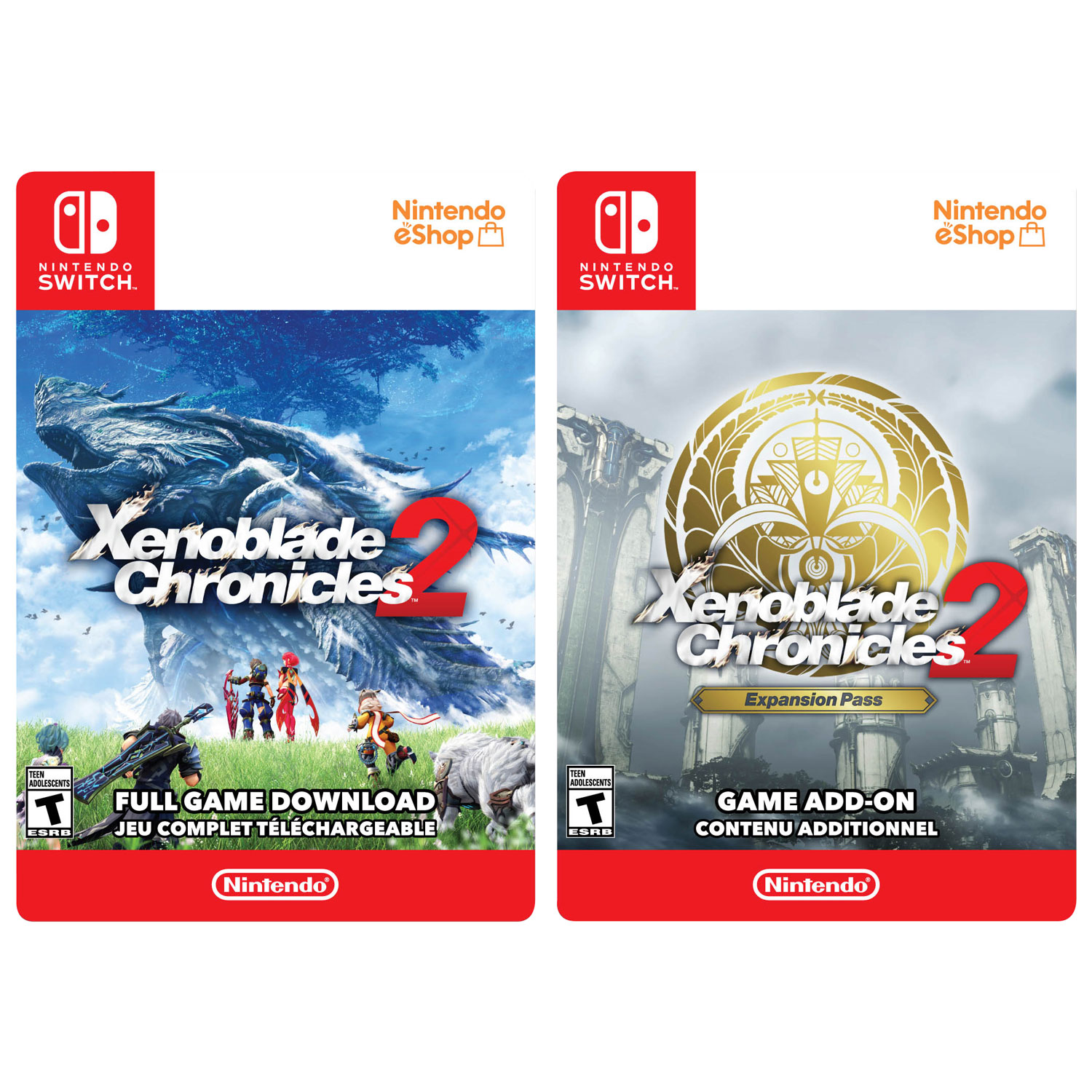 Xenoblade Chronicles 2 and Expansion Pass Bundle (Switch) - Digital Download