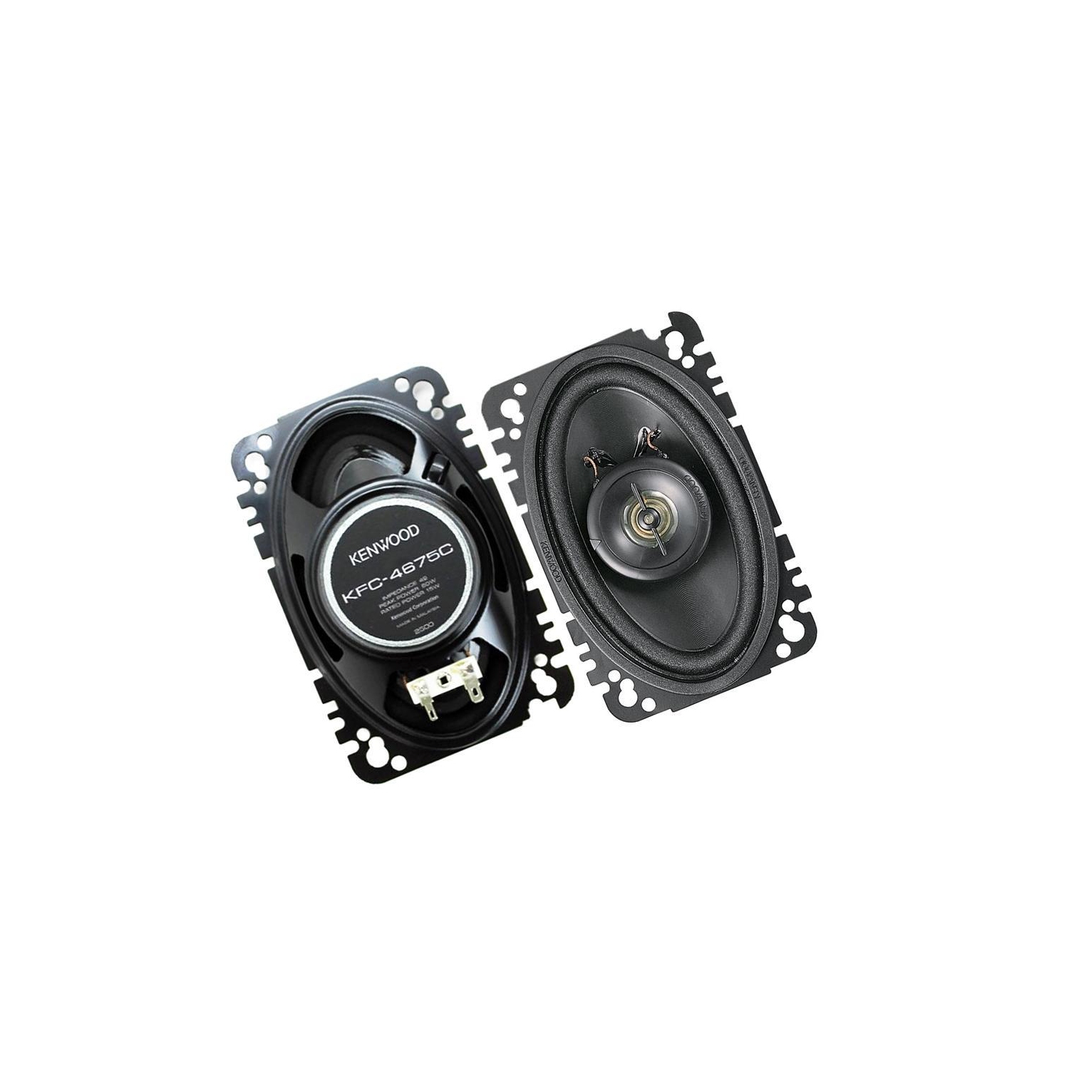 Haut-parleurs à 2 voies Kenwood KFC-4675C de 6 x 4 po, série Sports