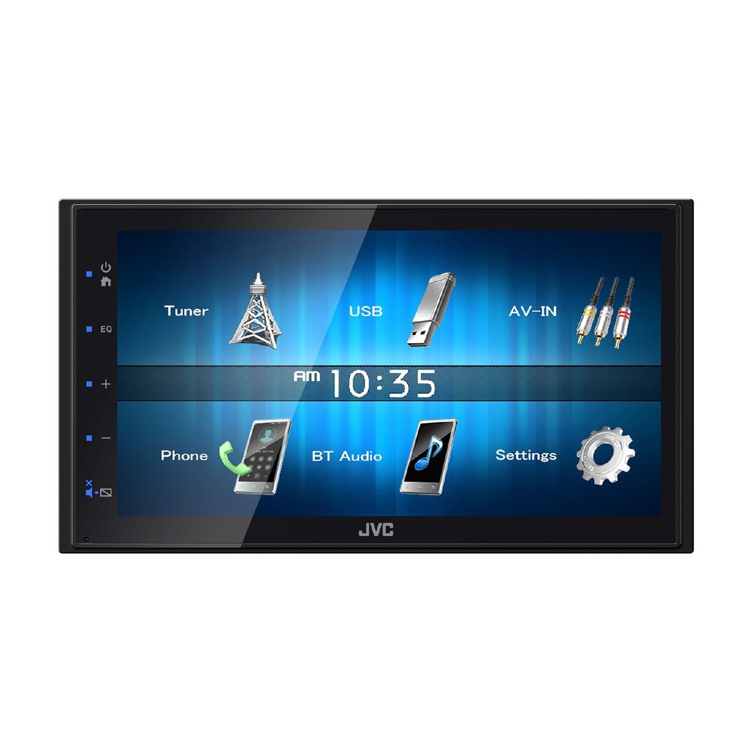 JVC KW-M24BT Mechless Short-body 2-DIN AV Receiver
