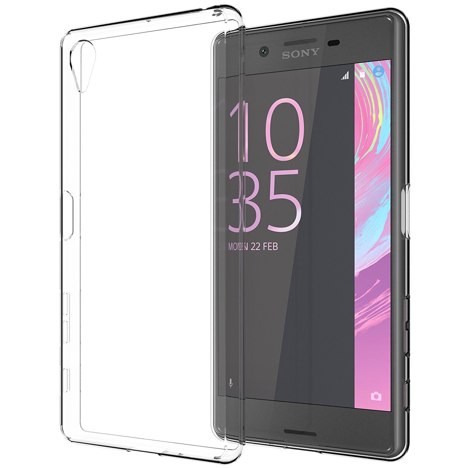 Inskin Fitted Hard Shell Case for Sony Xperia X - Clear