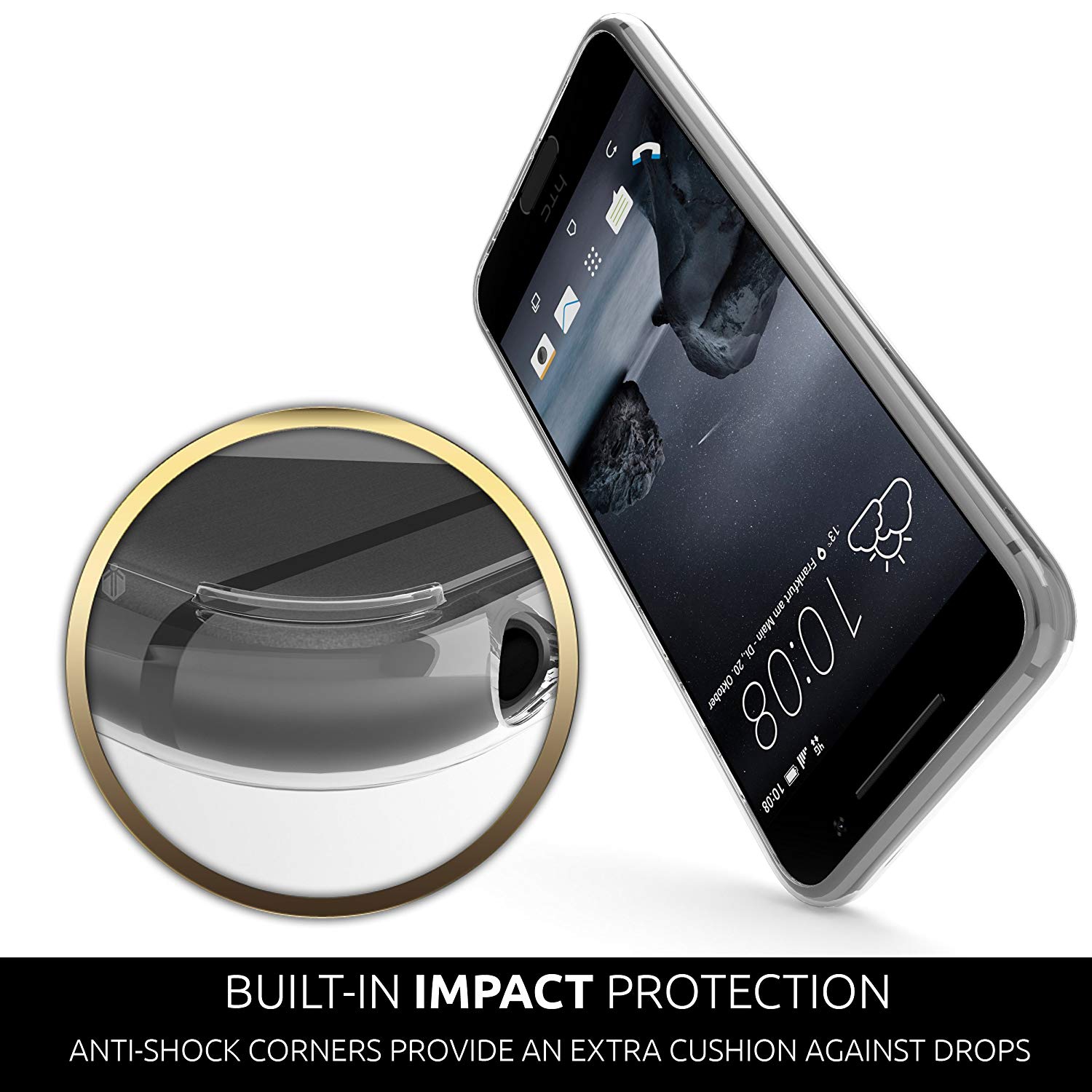 Inskin Fitted Hard Shell Case - Clear