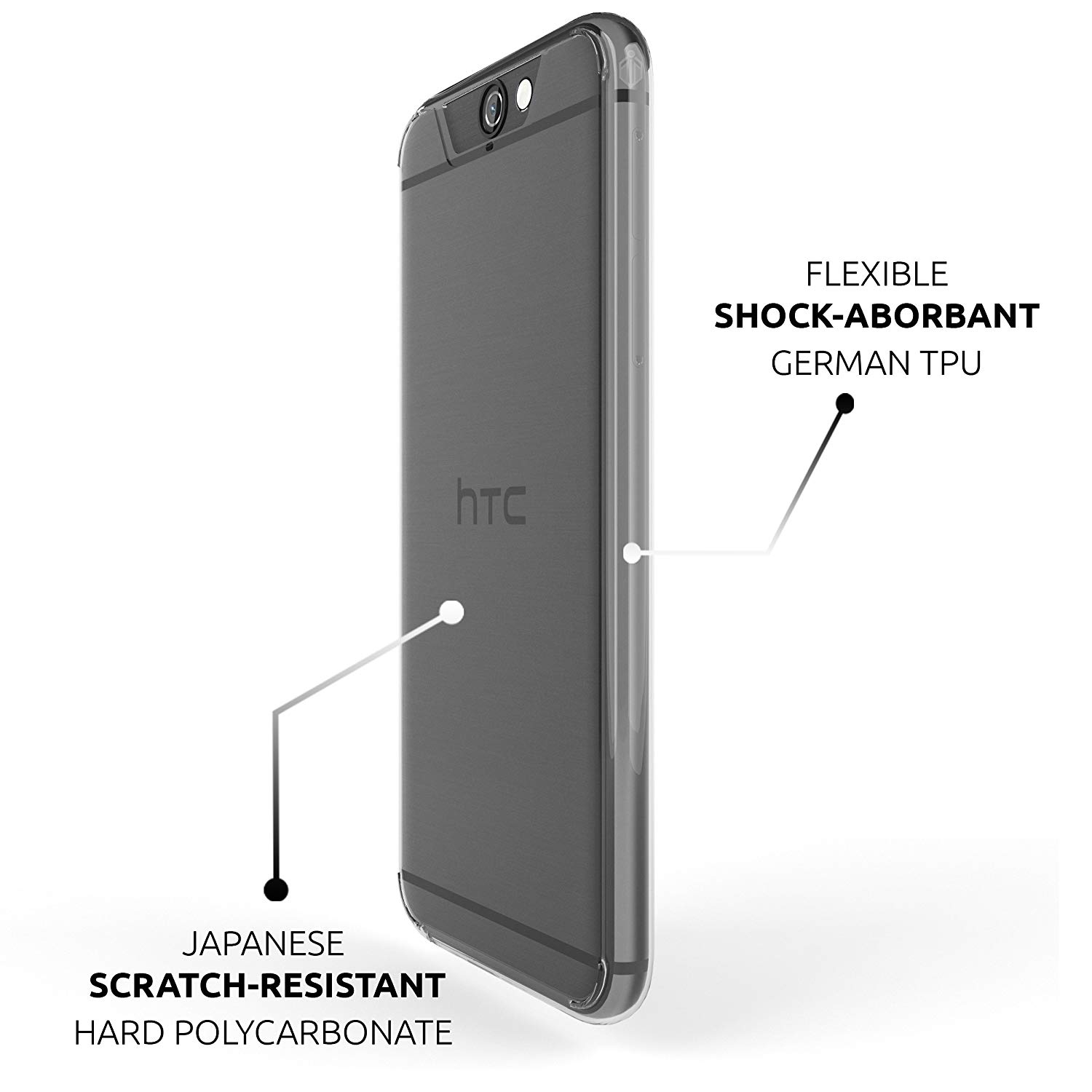 Inskin Fitted Hard Shell Case - Clear