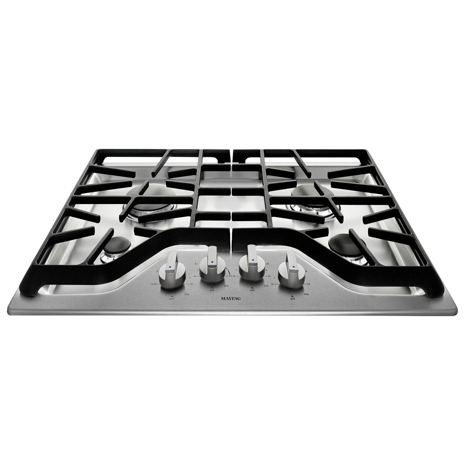 Maytag 30" 4-Burner Gas Cooktop - Stainless Steel