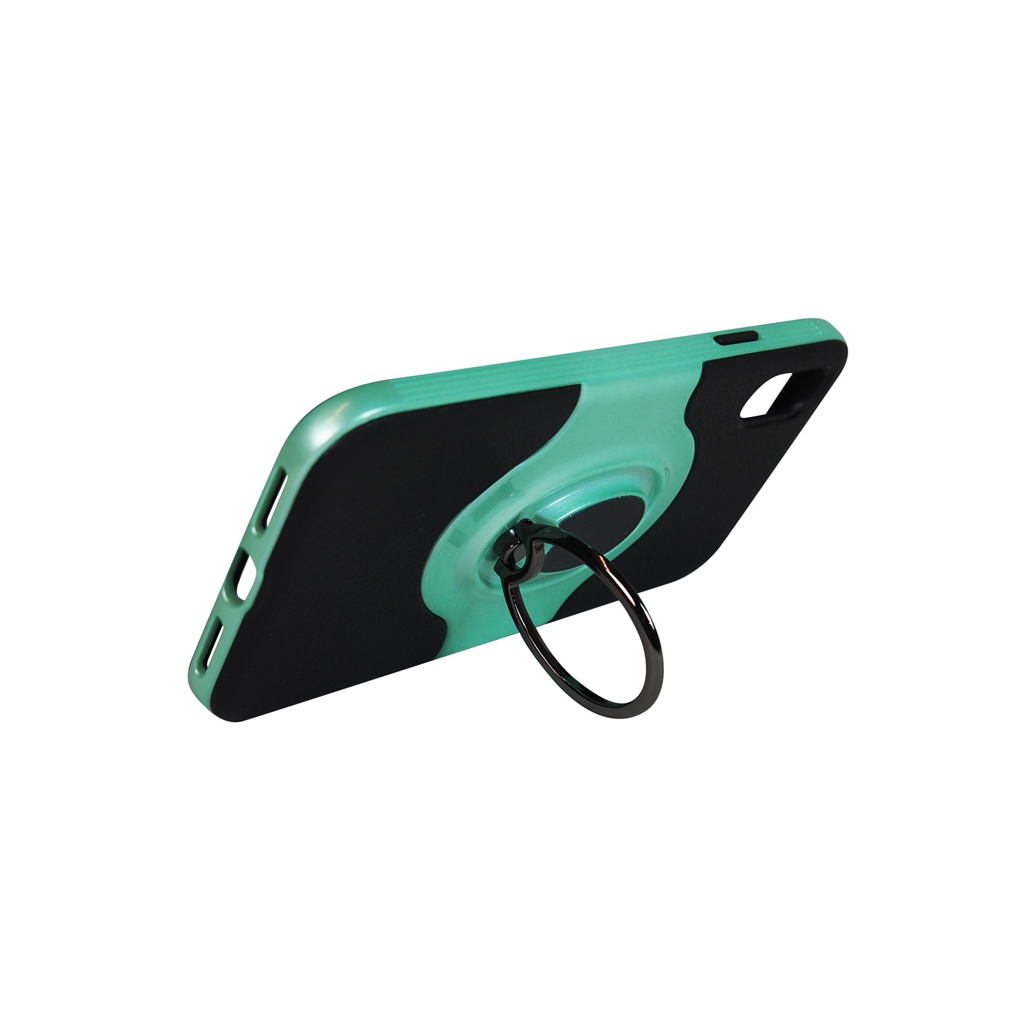Exian Fitted Soft Shell Case for iPhone X - Teal