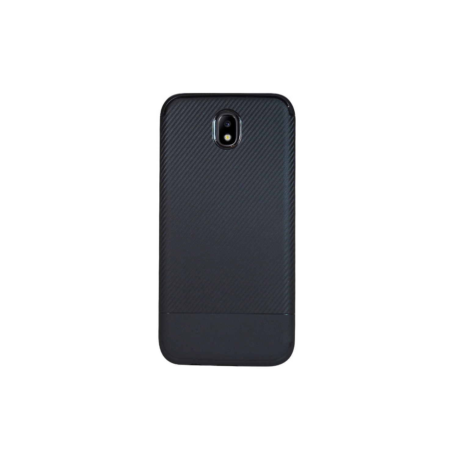 Exian Fitted Soft Shell Case for Samsung Galaxy J7 - Black