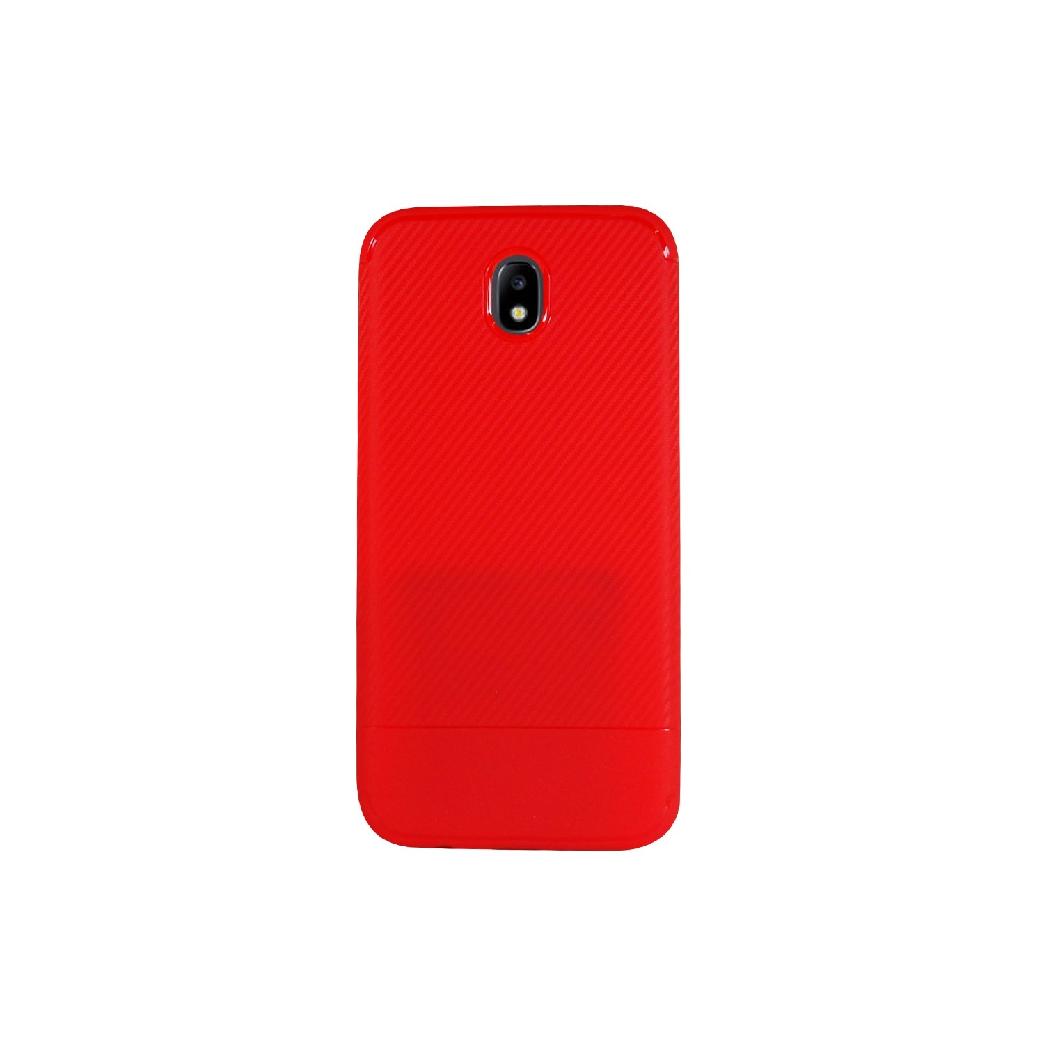 Exian Fitted Soft Shell Case for Samsung Galaxy J7 - Red