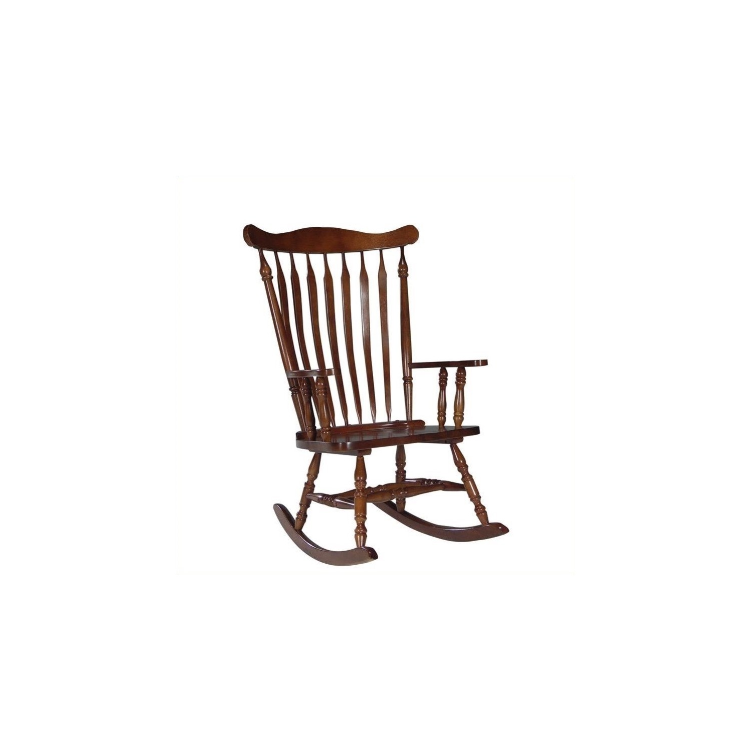 International Concepts Solid Wood Rocking Chair - Soft Cherry