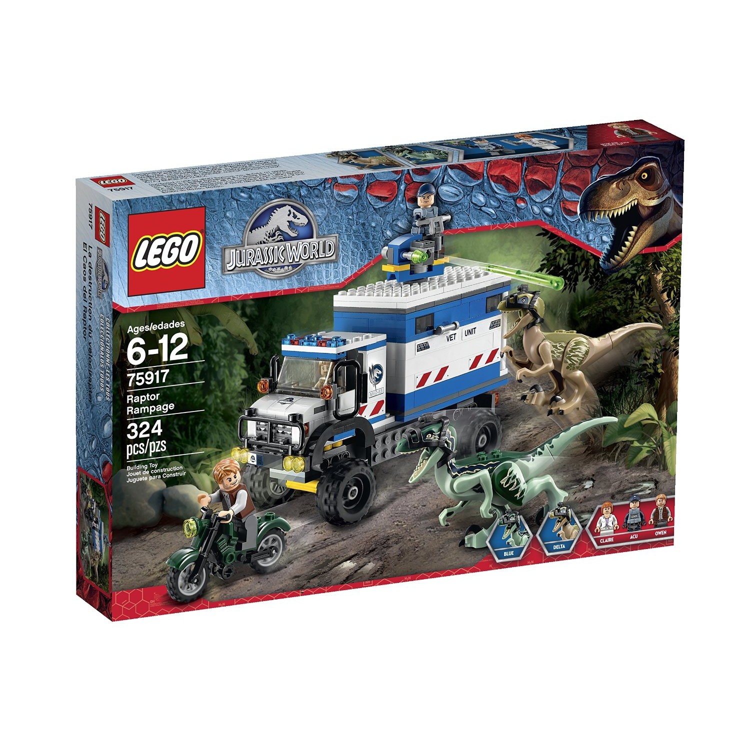 LEGO Jurassic World Raptor Rampage 75917