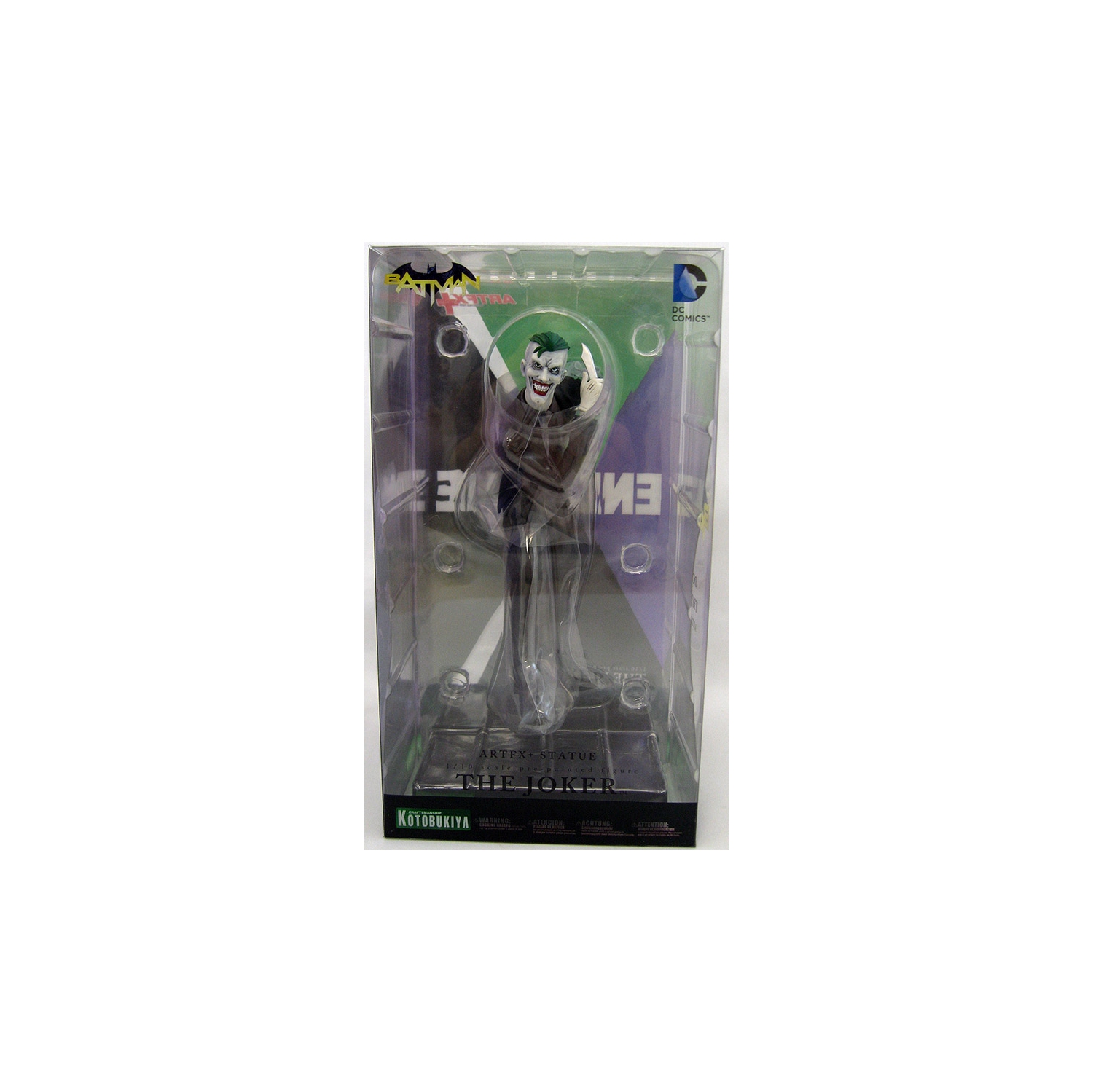 DC Comics Collectible 8 Inch Statue Figure ArtFx - Joker