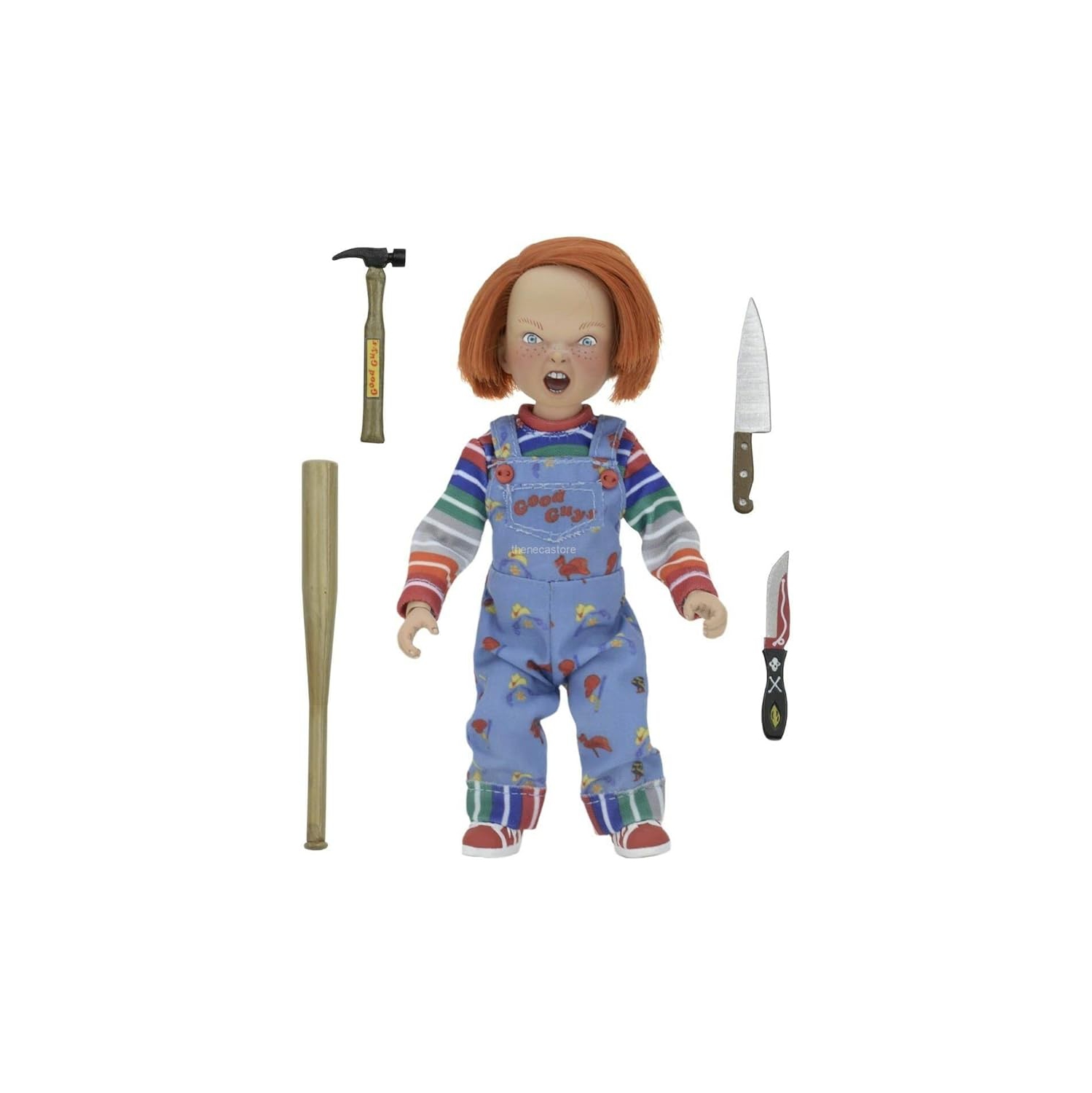 Child's Play 8 Inch Action Figure Clothed Series - Chucky