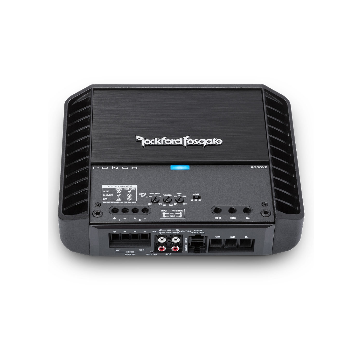 Rockford Fosgate P300X2 Punch 300 Watt 2-Channel Amplifier