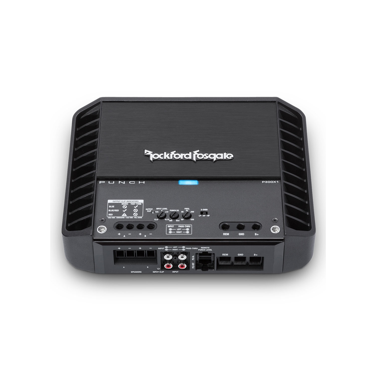 Amplificateur mono pleine gamme 300 W Fosgate P300X1 Punch de Rockford