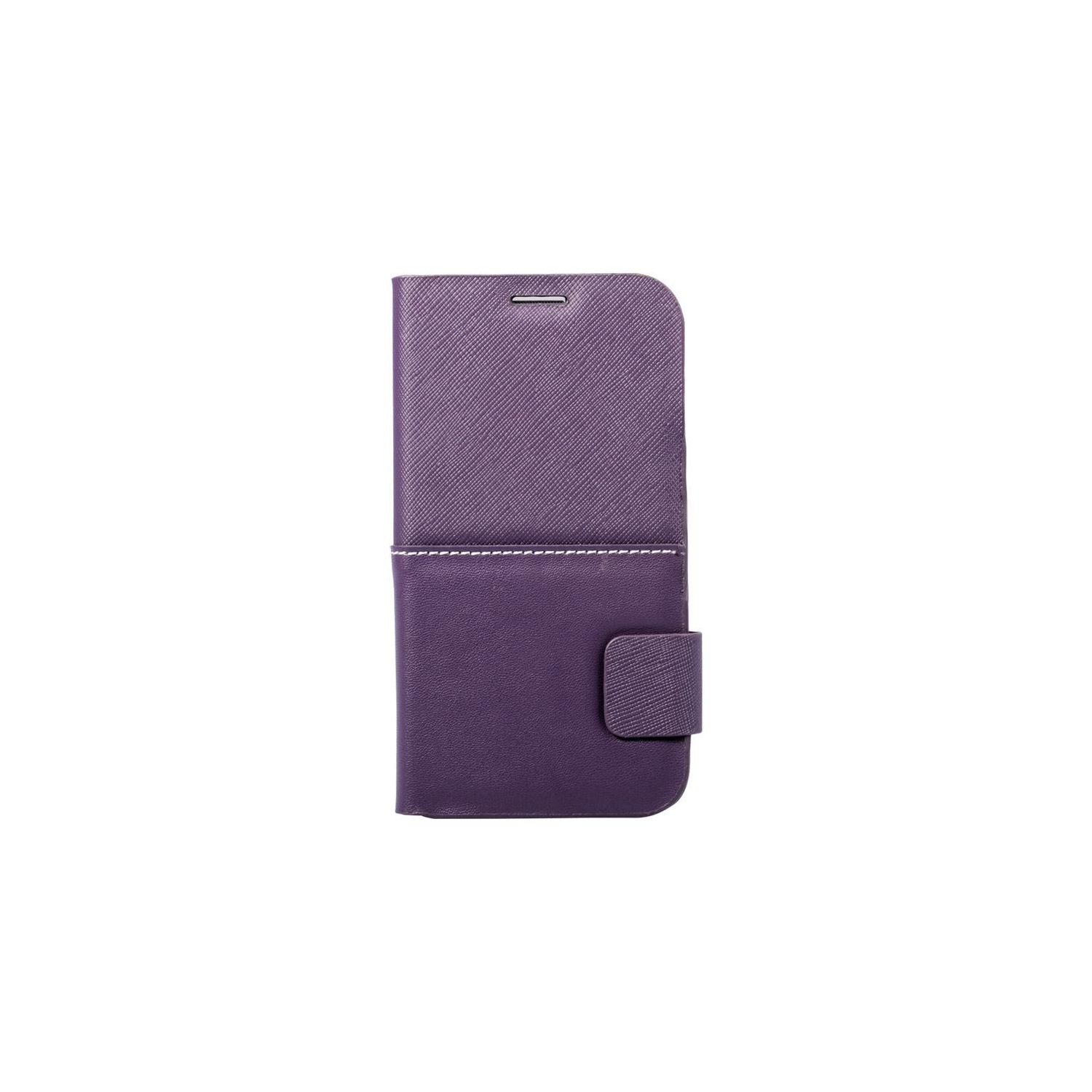BASEUS diary leather case samsung notepad srs galaxy g-s4 purple
